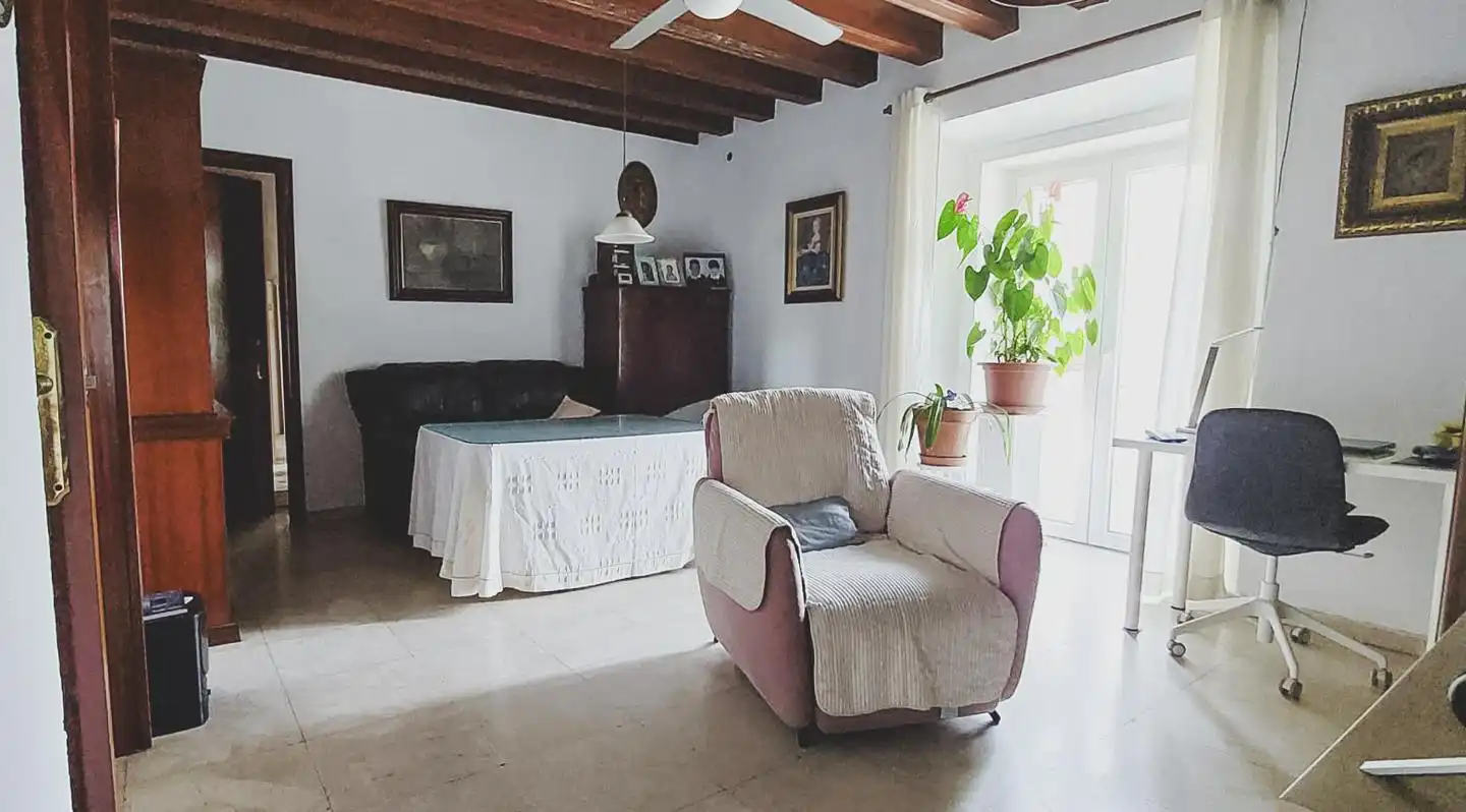 Sala de estar de Piso en venta en Cádiz con Trastero