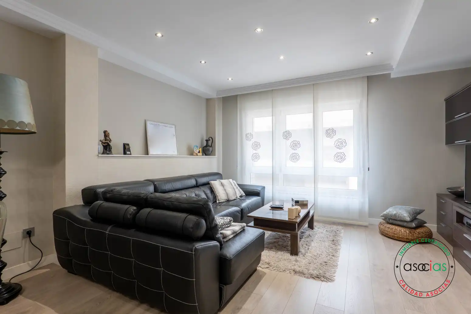 Sala de estar de Piso en venta en Gijón  con Calefacción y Terraza