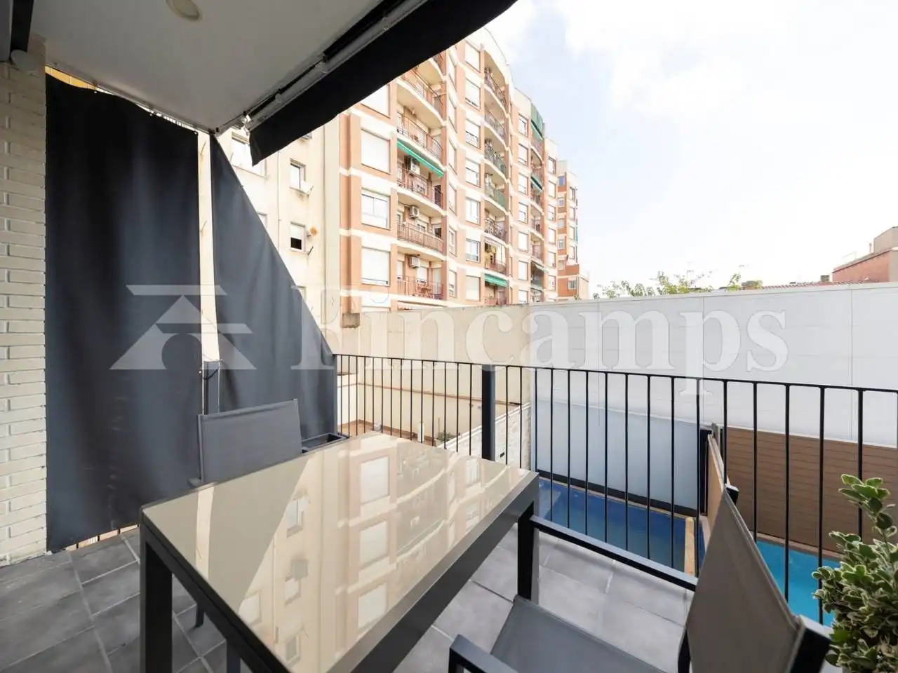 Balcony of Detached homes for sale in Sabadell  with Air Conditioner, Heating and Private garden