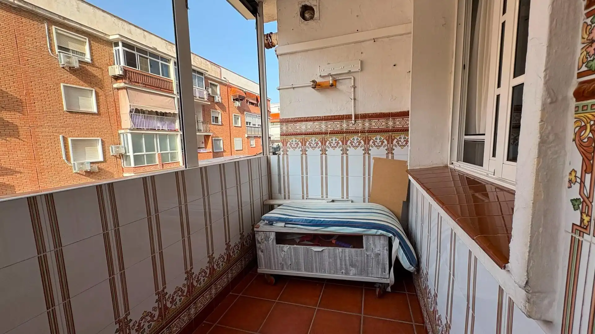 Terraza de Piso de alquiler en Málaga con Aire acondicionado, Amueblado y Balcón