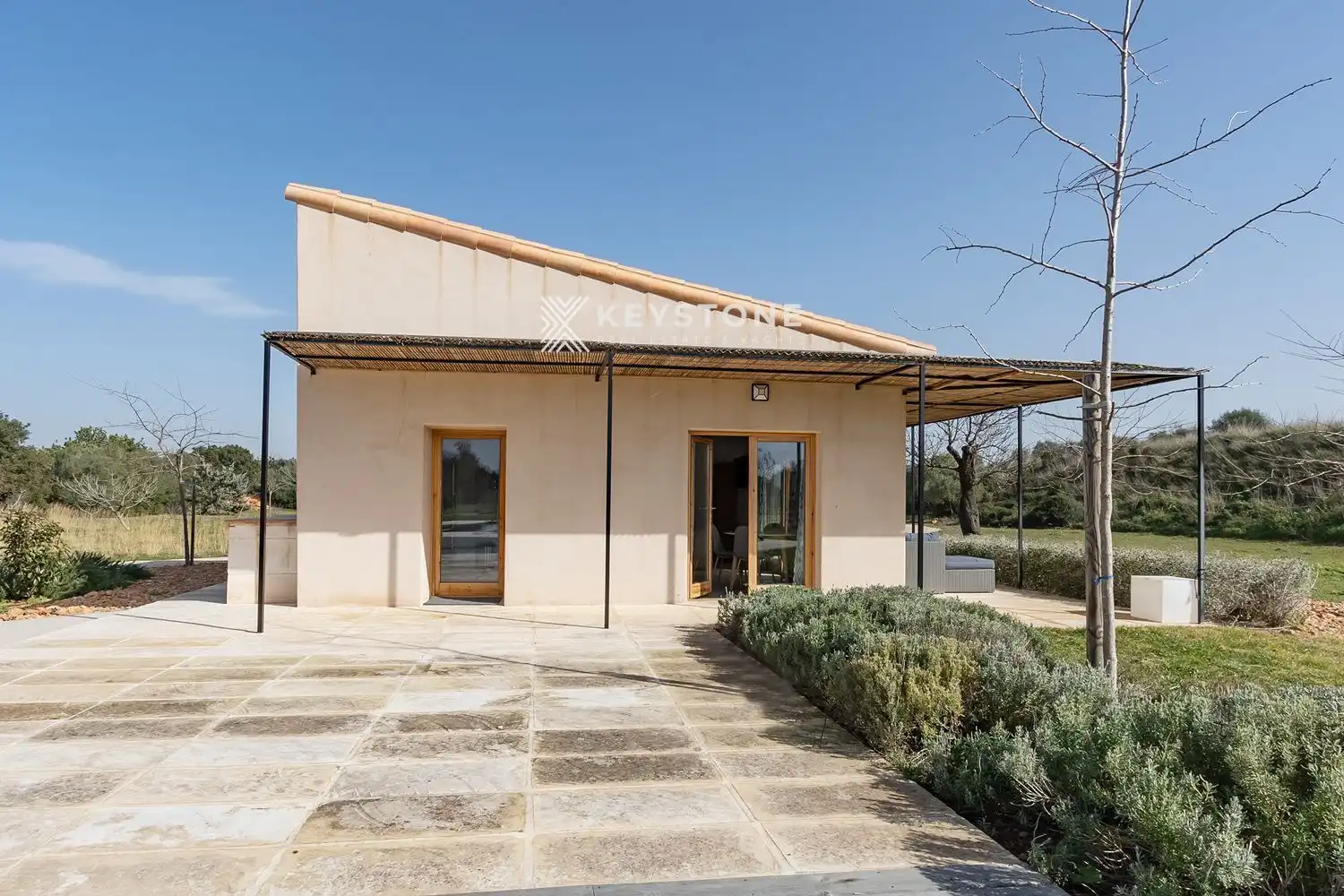 Vista exterior de Ático de alquiler en Binissalem con Aire acondicionado, Terraza y Piscina