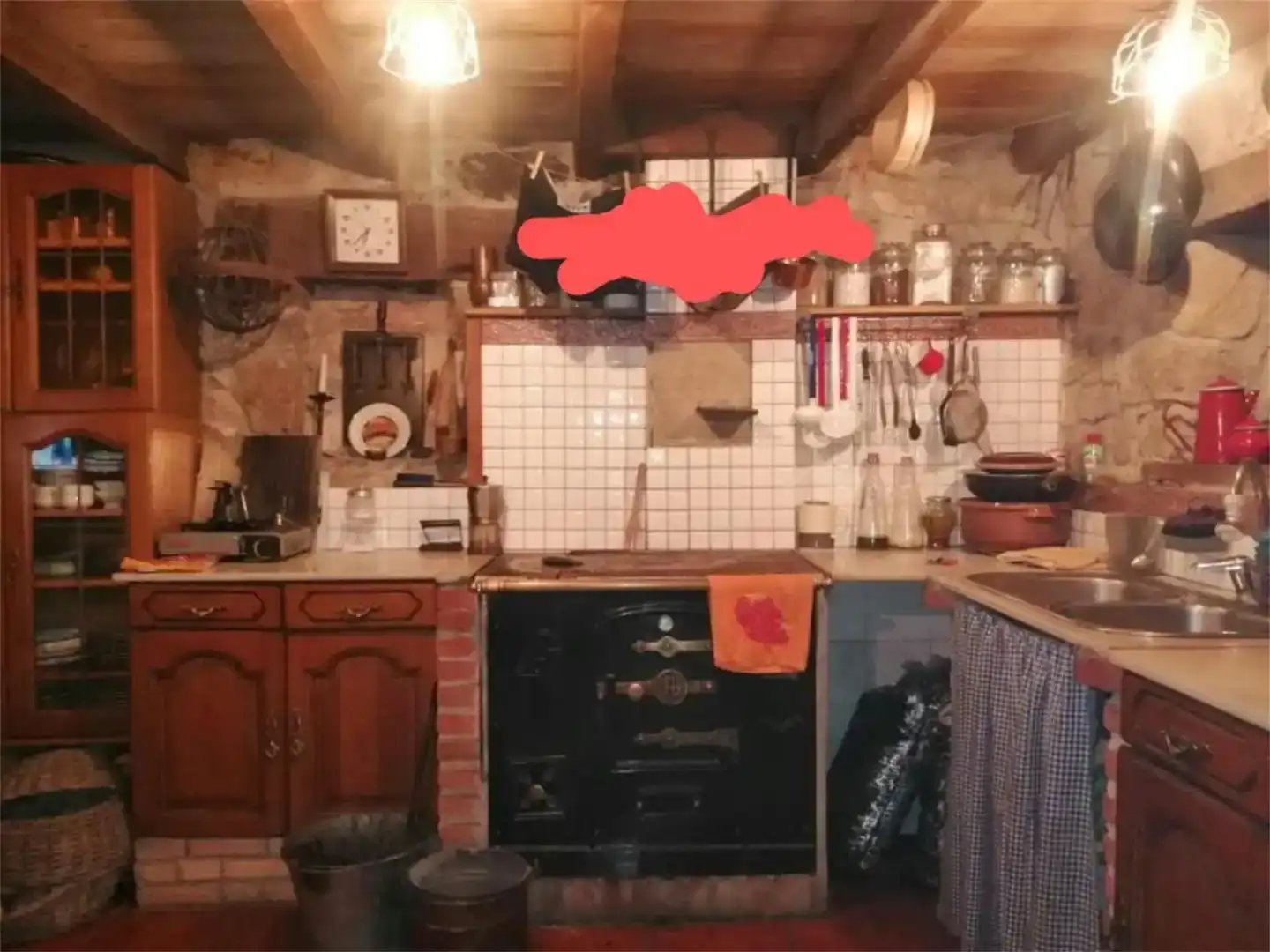 Cuina de Casa o xalet en venda en Sobrescobio