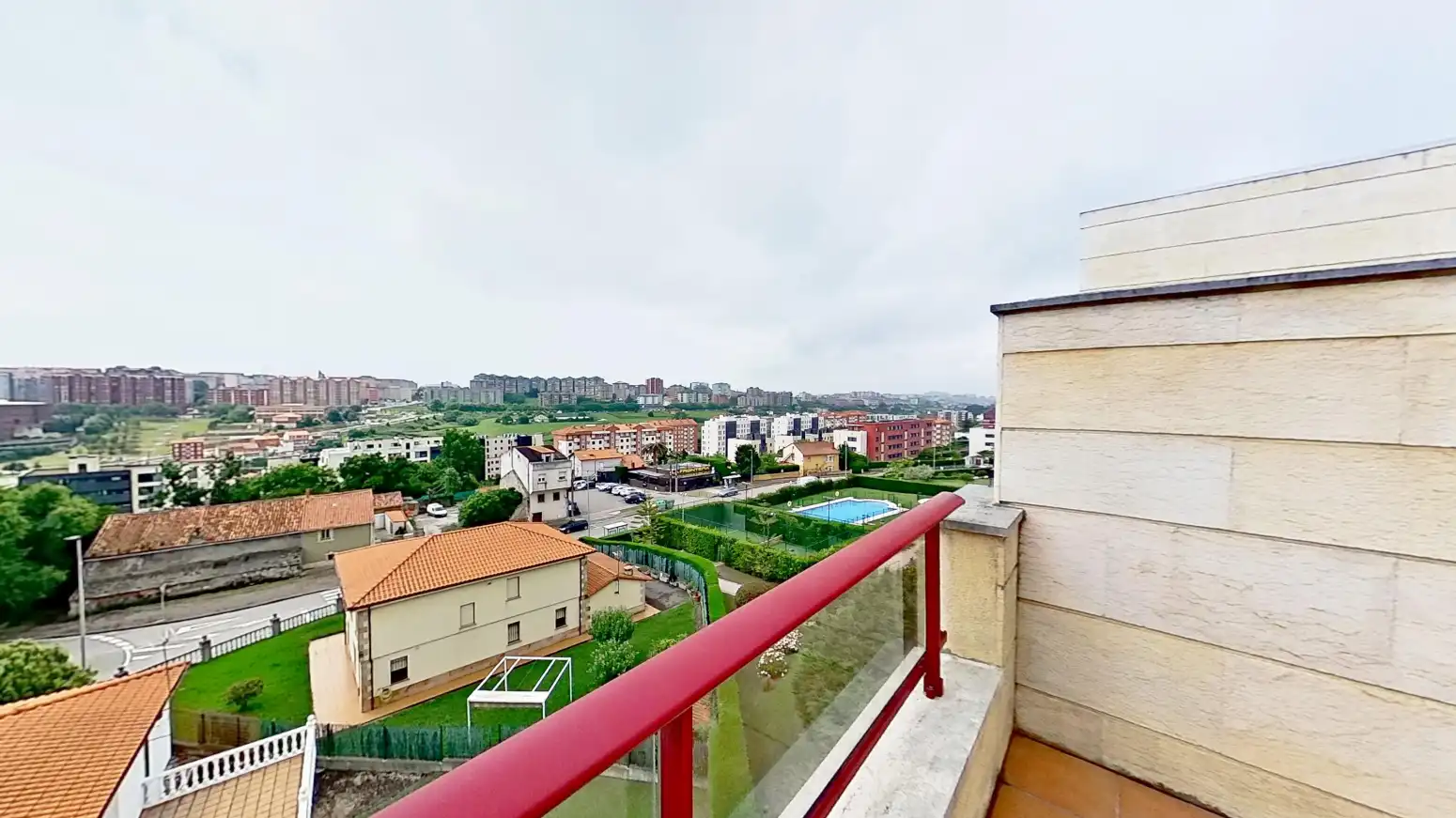 Terraza de Ático en venta en Santander con Calefacción, Jardín privado y Parquet