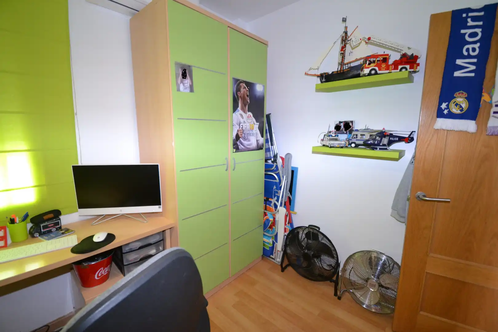 Bedroom of Flat for sale in Plasencia  with Air Conditioner, Heating and Terrace