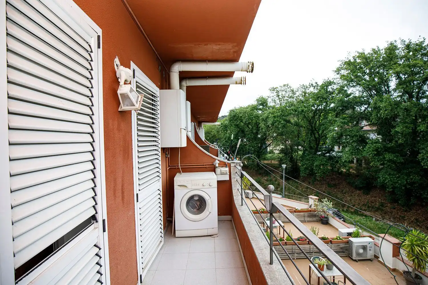 Balcony of Flat for rent in Girona