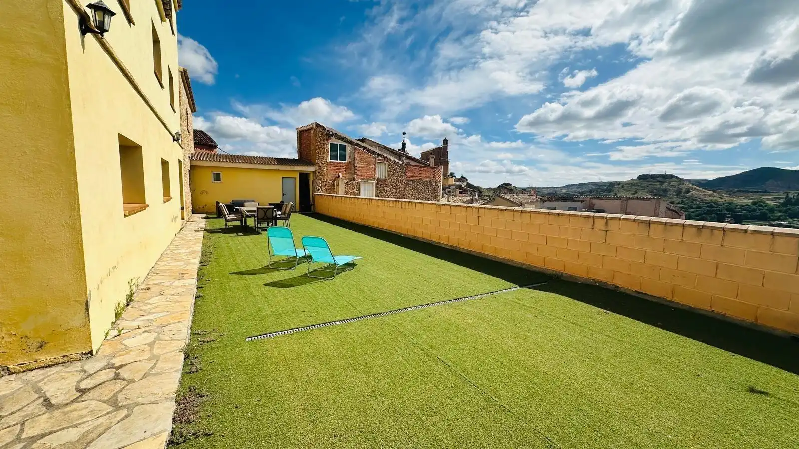 Terraza de Finca rústica en venta en Albalate del Arzobispo con Calefacción, Terraza y Trastero
