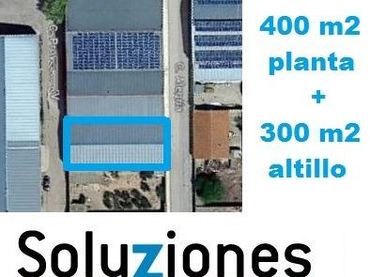 Nau industrial de lloguer a Barrax