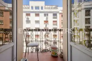 Balcony of Flat for rent in Madrid  with Air Conditioner, Heating and Furnished