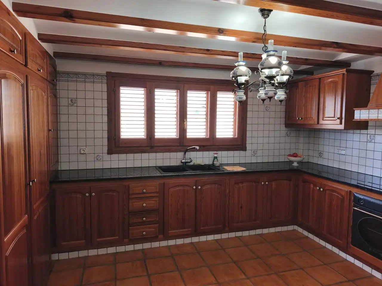 Cocina de Casa o chalet en venta en Favara con Jardín privado, Terraza y Piscina