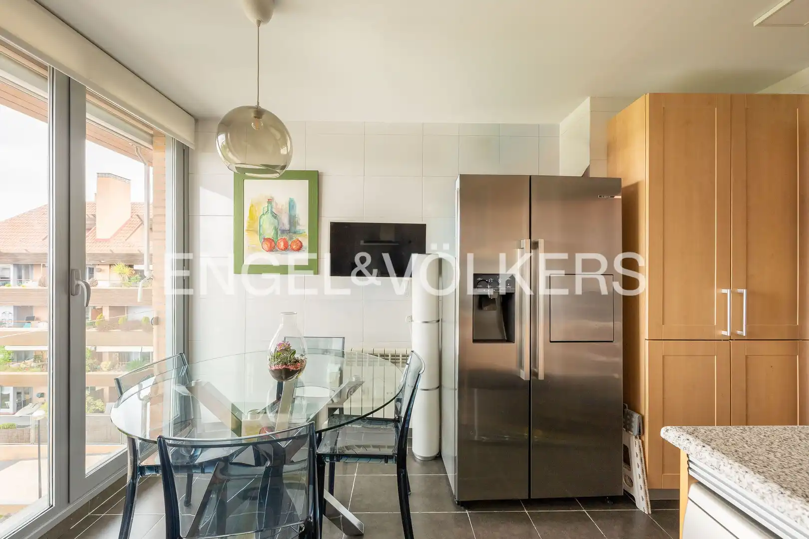 Cocina de Ático de alquiler en Boadilla del Monte con Aire acondicionado, Calefacción y Parquet