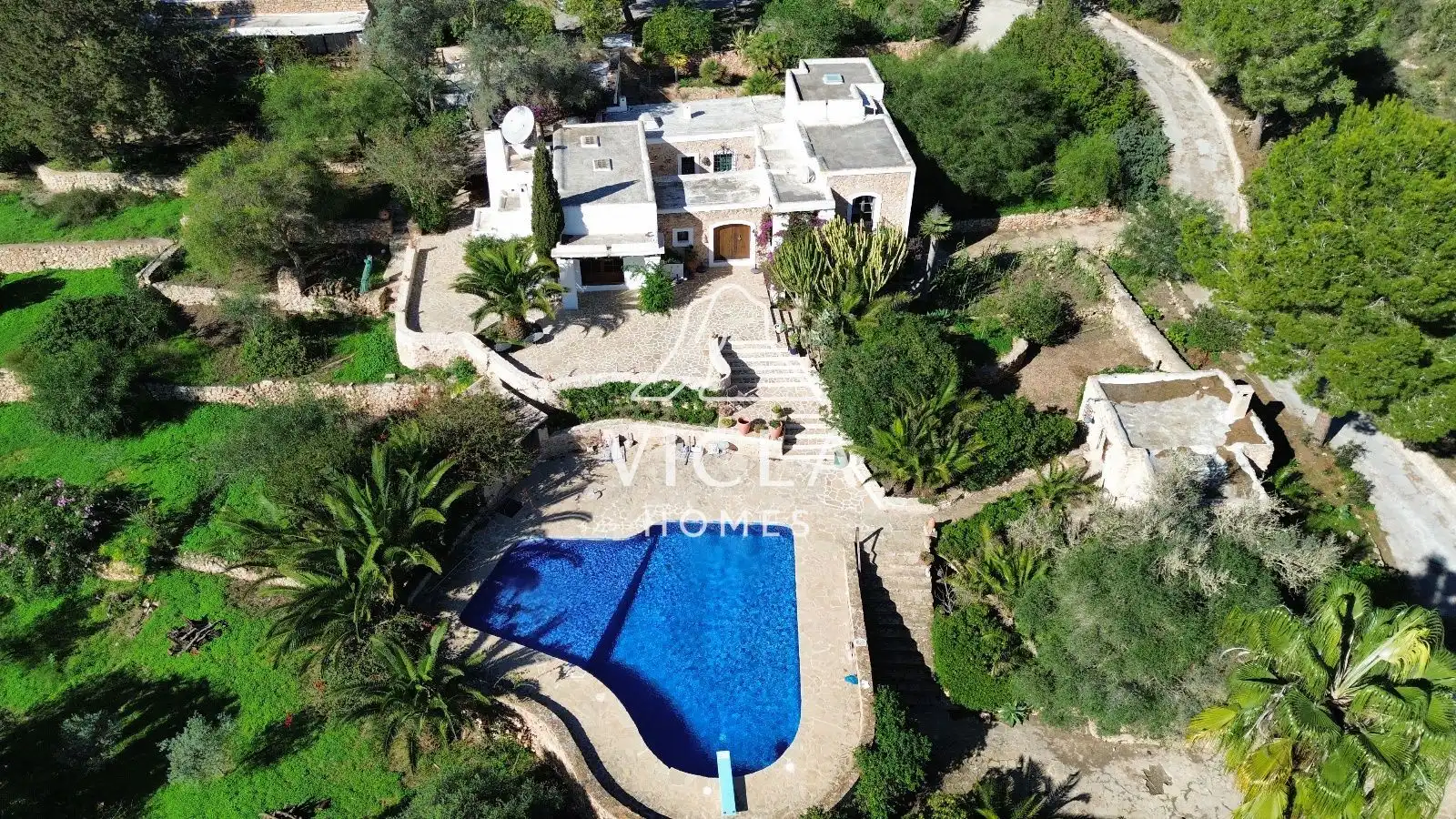 Vista exterior de Casa o chalet en venta en Sant Josep de sa Talaia con Aire acondicionado, Calefacción y Terraza