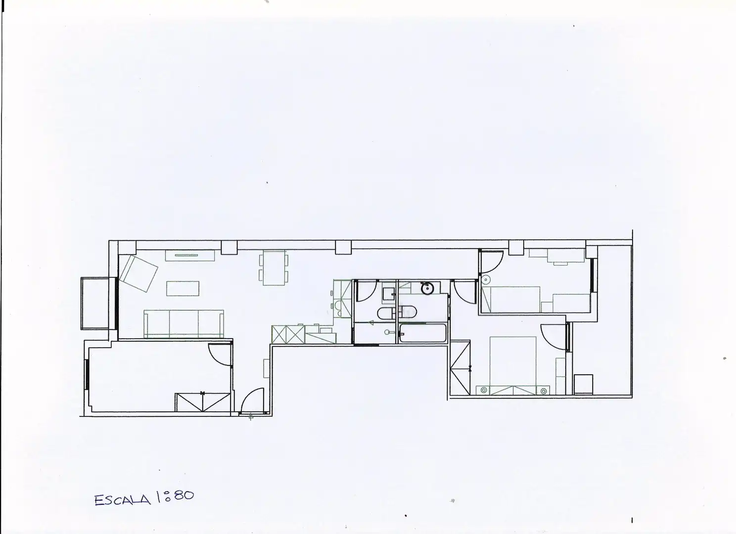 Wohnung zur Miete in Barrio Jesús