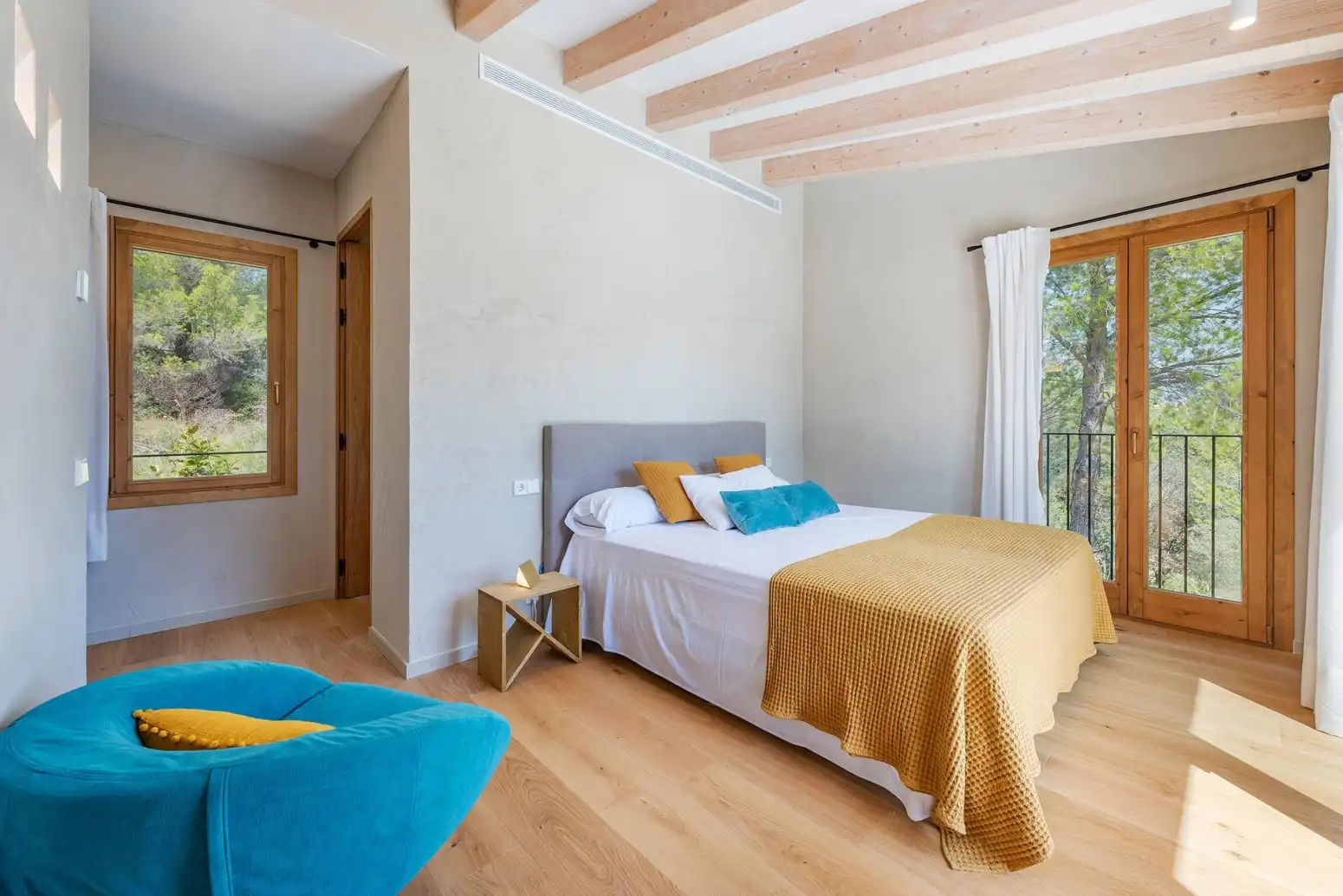 Bedroom of Houses for rent in Pollença  with Air Conditioner, Terrace and Storage room