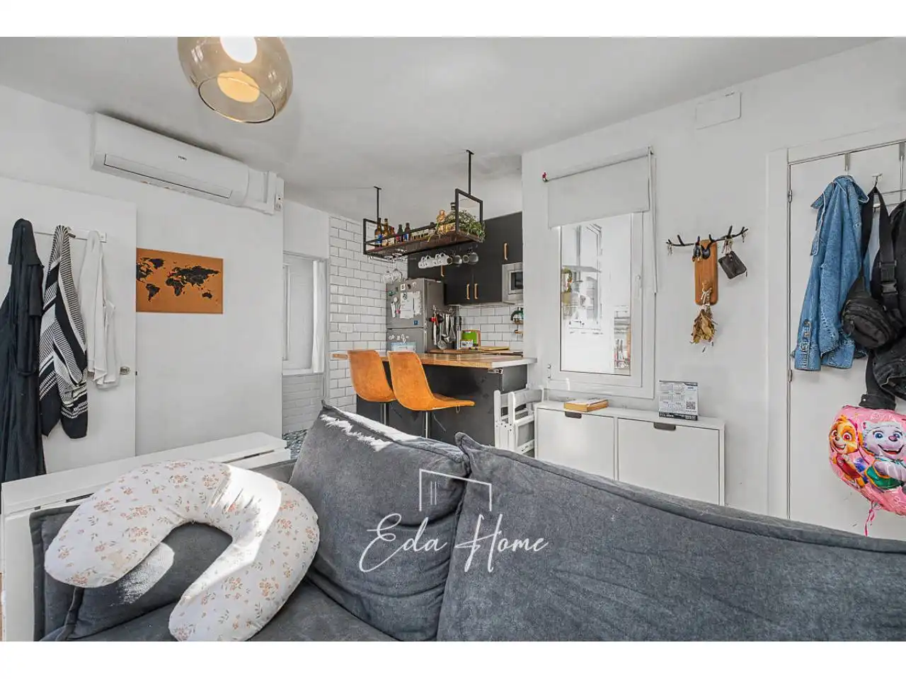 Sala de estar de Apartamento en venta en Barcelona