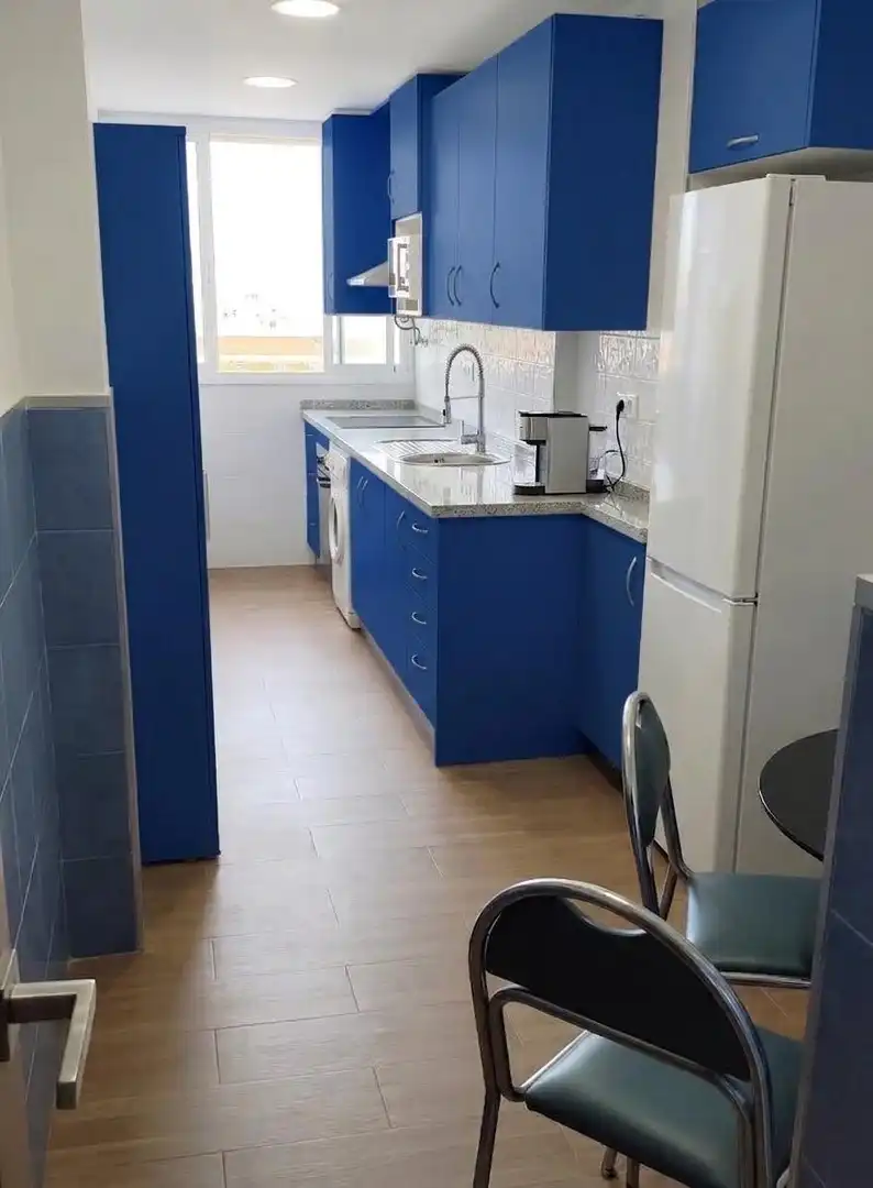 Kitchen of Flat for rent in Málaga  with Air Conditioner, Heating and Terrace