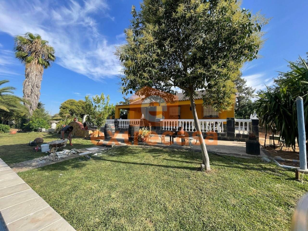 Garden of House or chalet to rent in Badajoz Capital  with Private garden, Terrace and Swimming Pool