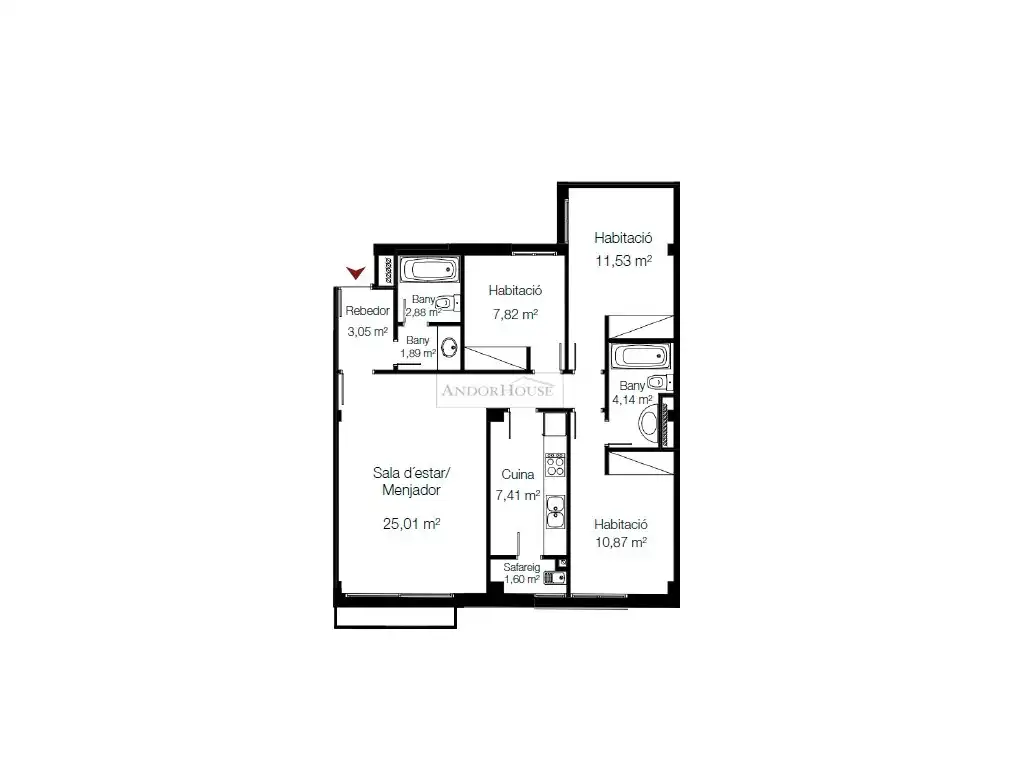 Flat with lift for sale in Sant Julià, imagen 18
