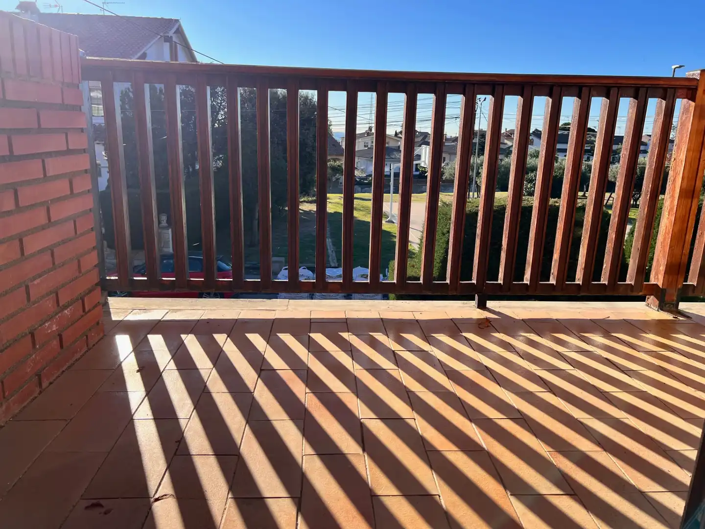 Terrassa de Casa adosada en venda en Vilassar de Dalt amb Calefacció, Jardí privat i Terrassa