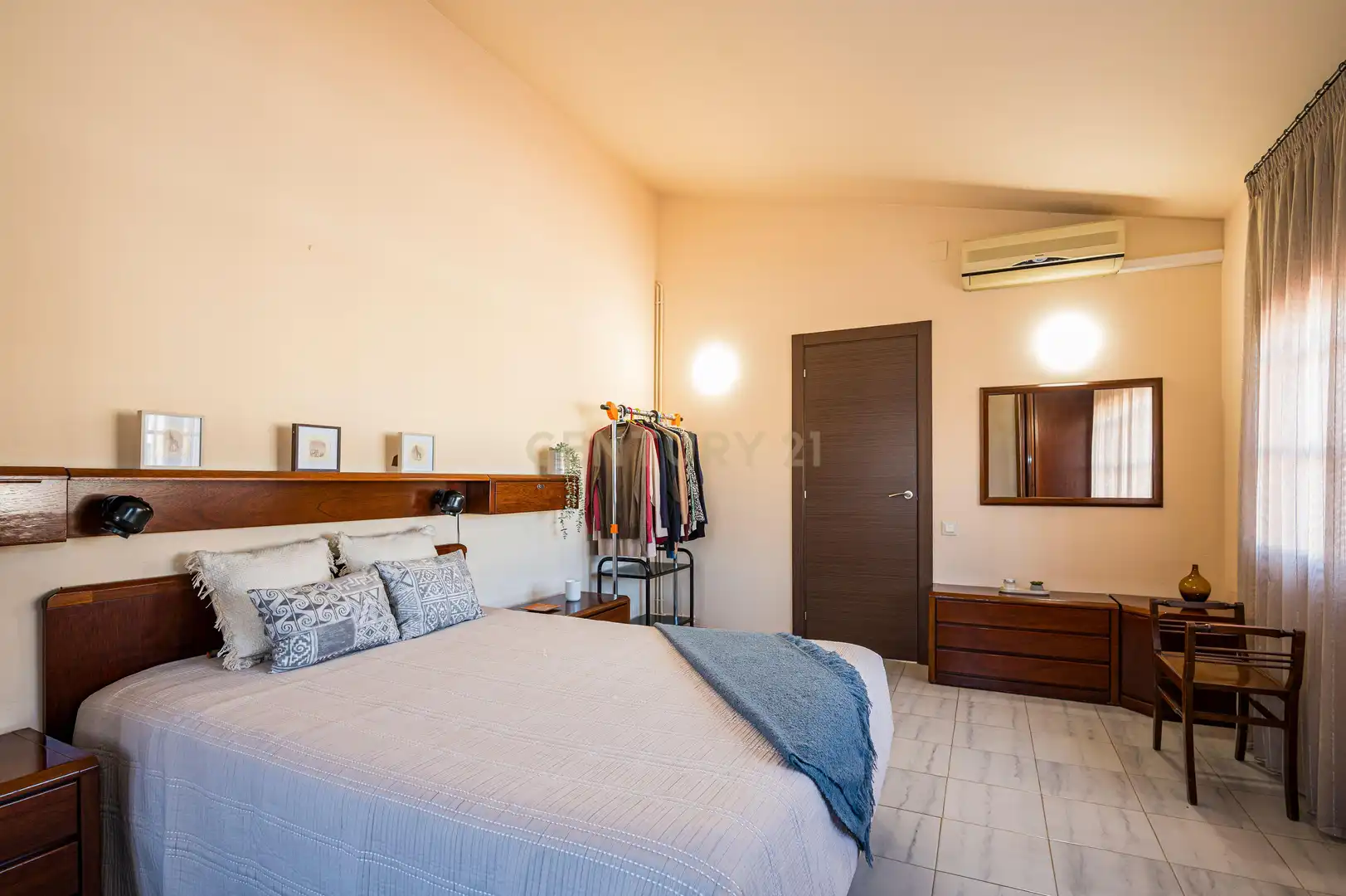 Bedroom of Houses for sale in Cunit  with Air Conditioner, Storage room and Balcony
