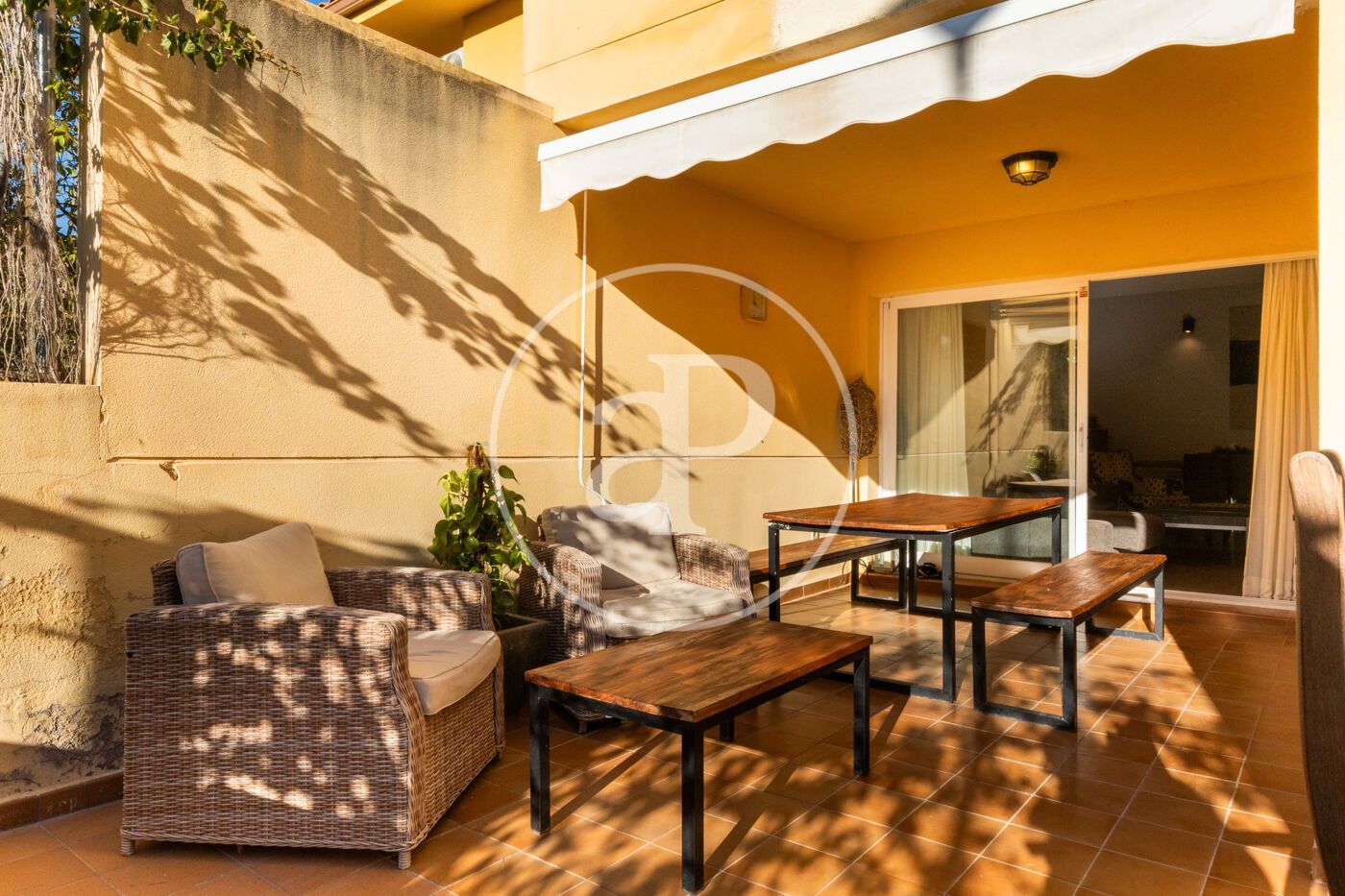 Terrassa de Casa adosada en venda en Bétera amb Aire condicionat, Calefacció i Jardí privat