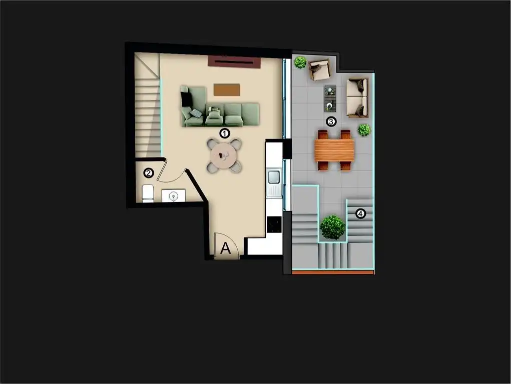 Penthouse zum Verkauf in Centro, imagen 3