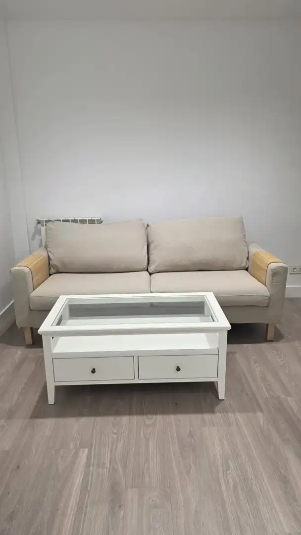 Sala de estar de Estudio de alquiler en Zaragoza con Amueblado