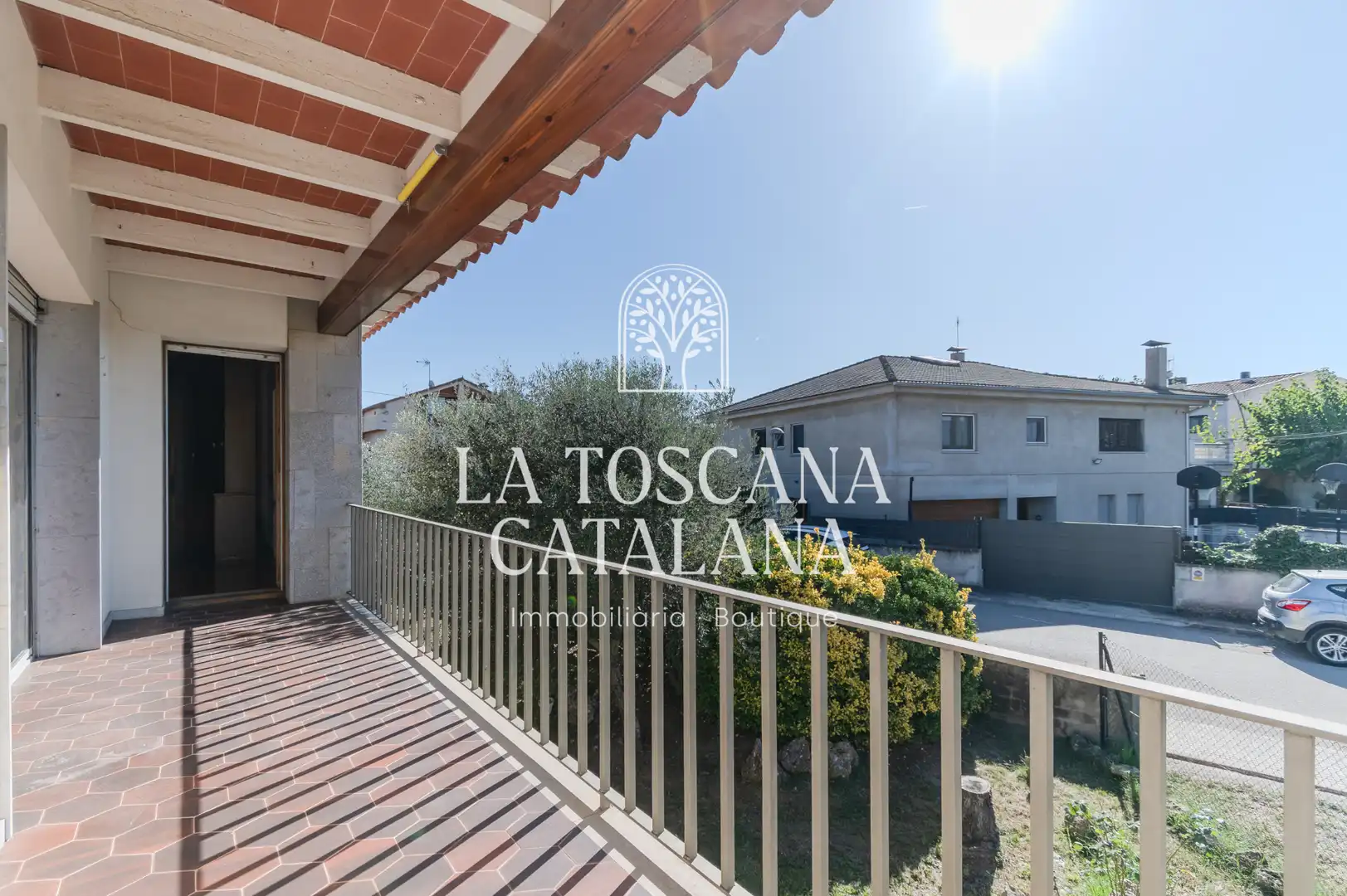 Terraza de Casa o chalet en venta en Caldes de Malavella con Calefacción, Jardín privado y Parquet