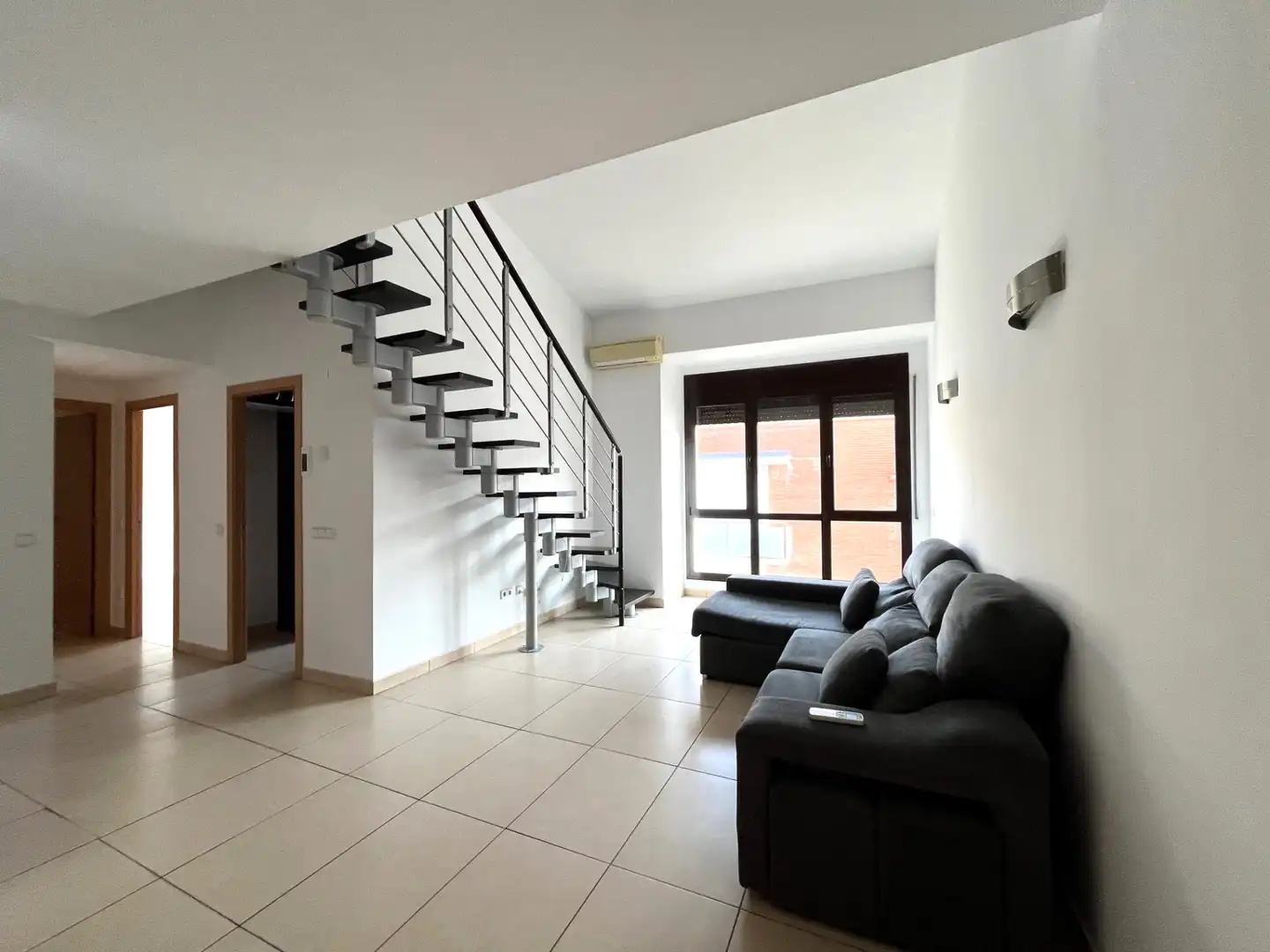 Wohnzimmer von Wohnung zur Miete in Girona mit Klimaanlage und Heizung
