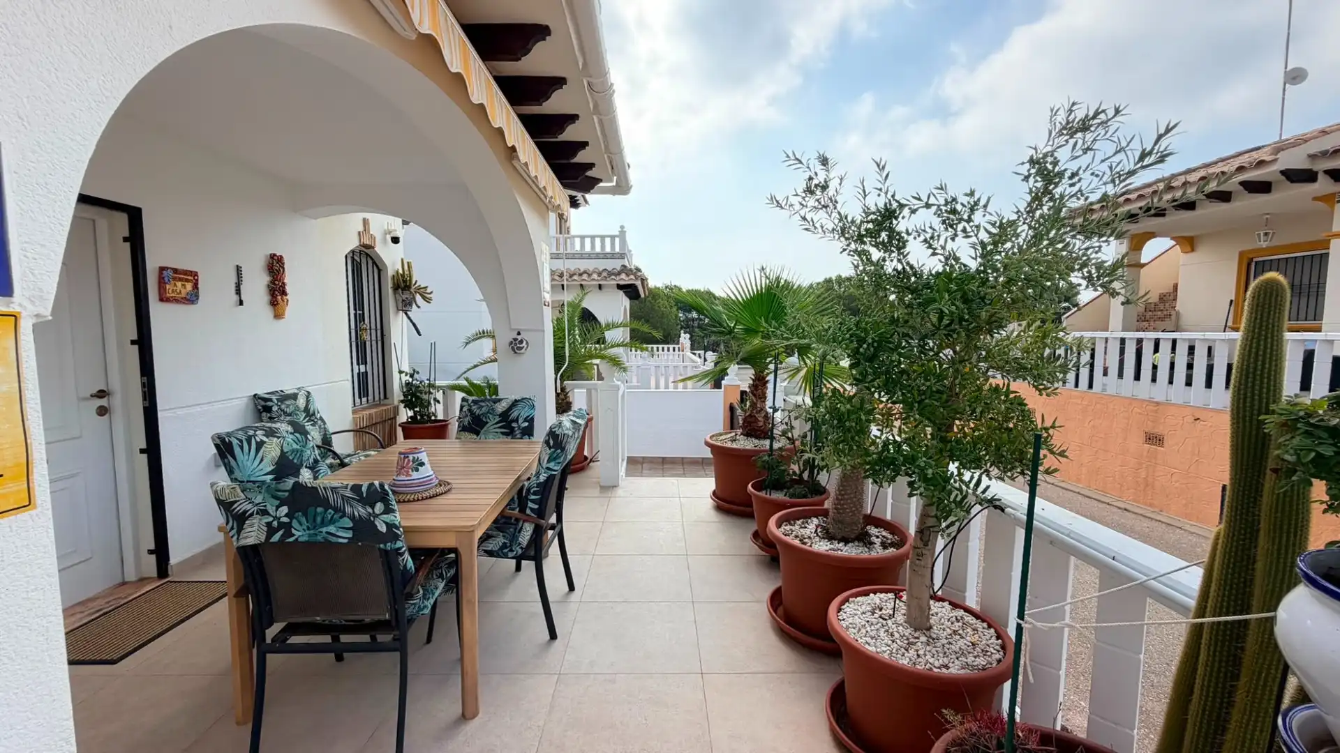 Terrace of Detached homes for sale in Orihuela  with Air Conditioner, Private garden and Terrace