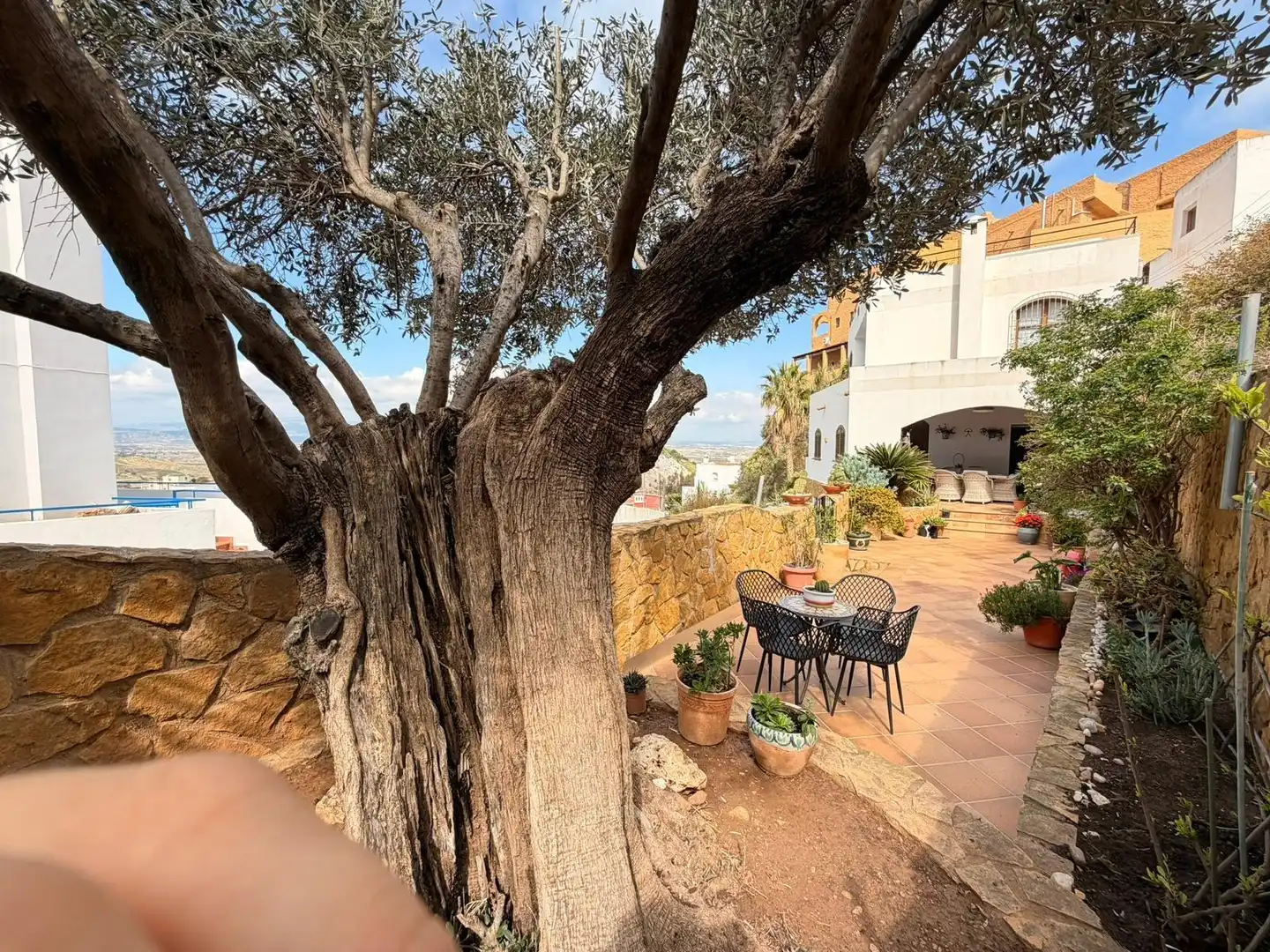 Terraza de Casa o chalet en venta en Mojácar con Calefacción, Jardín privado y Terraza