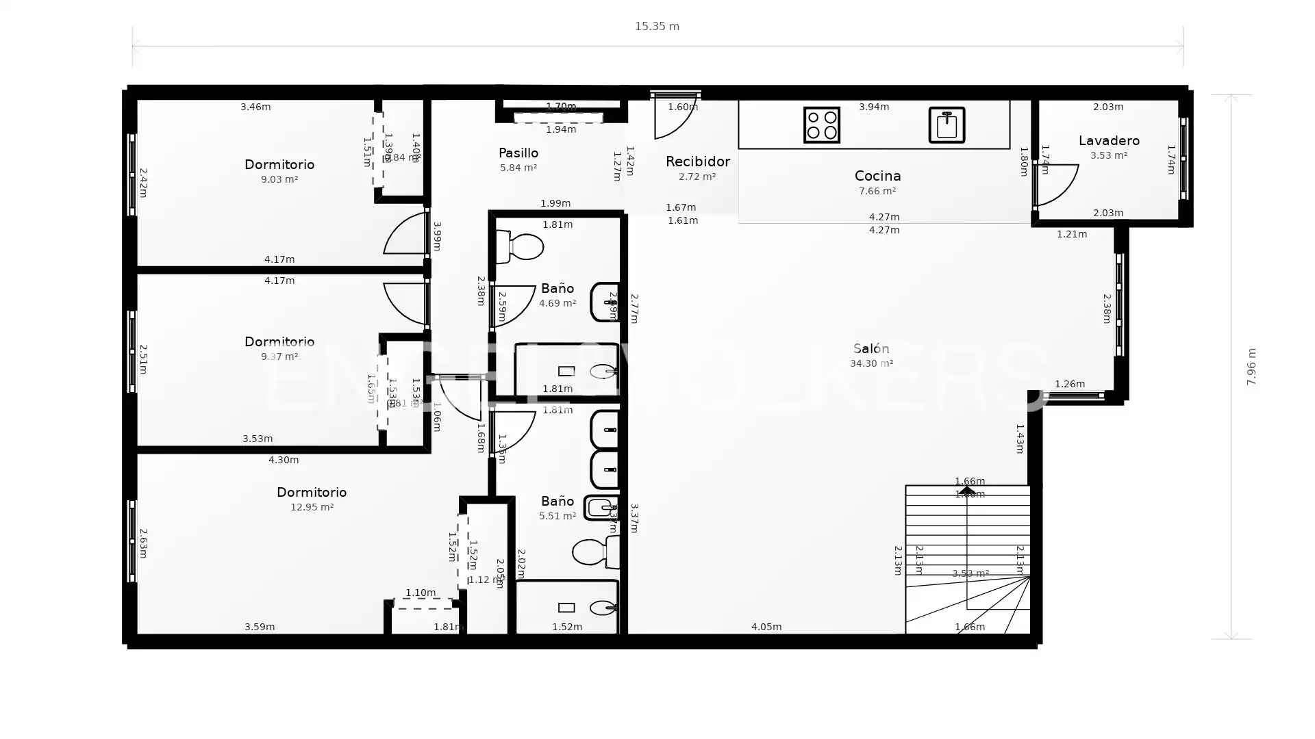 Ground floor with pool for sale in Golf - El Carralero, imagen 57