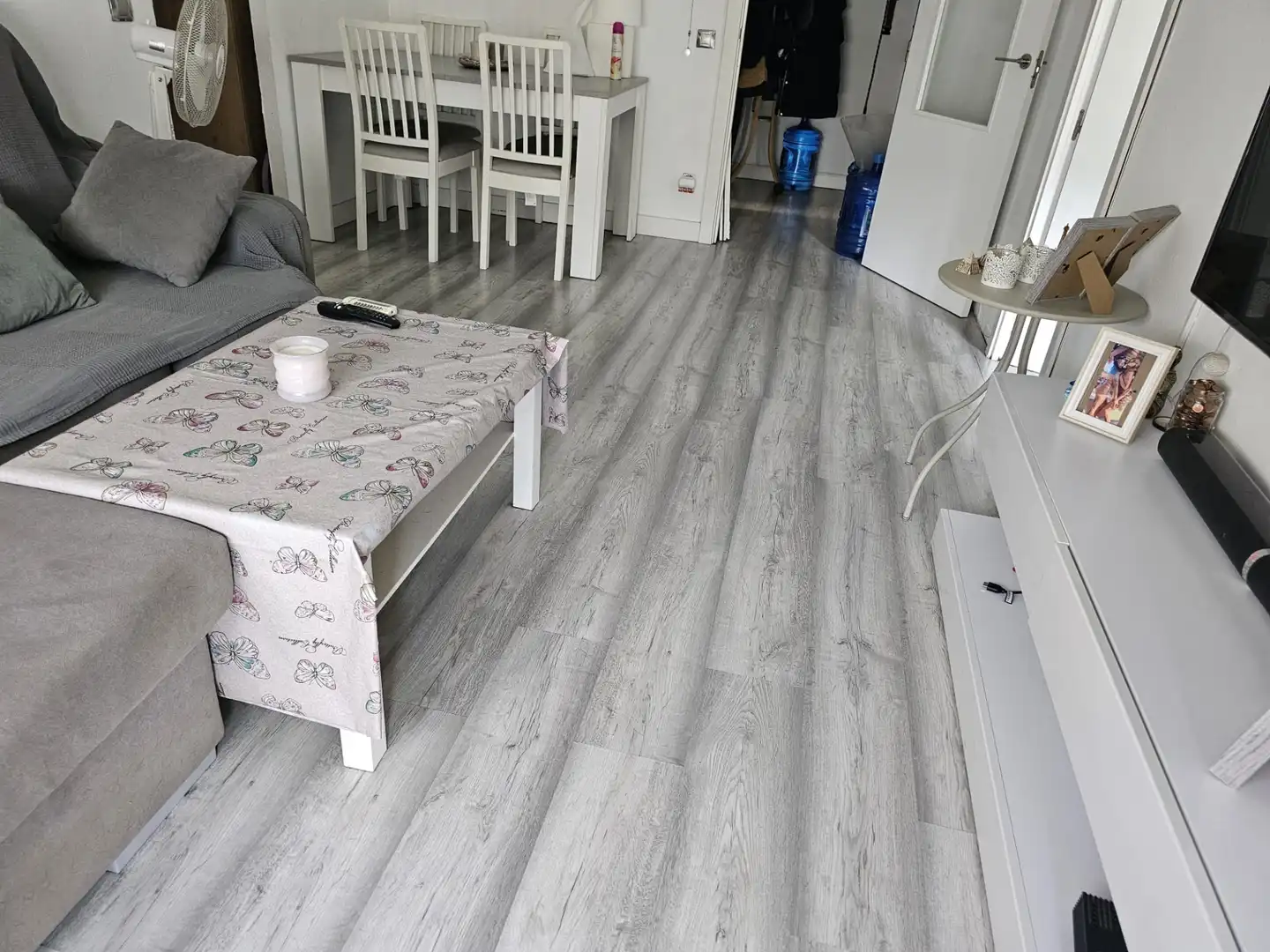 Sala d'estar de Àtic en venda en Sant Andreu de la Barca amb Calefacció, Parquet i Traster