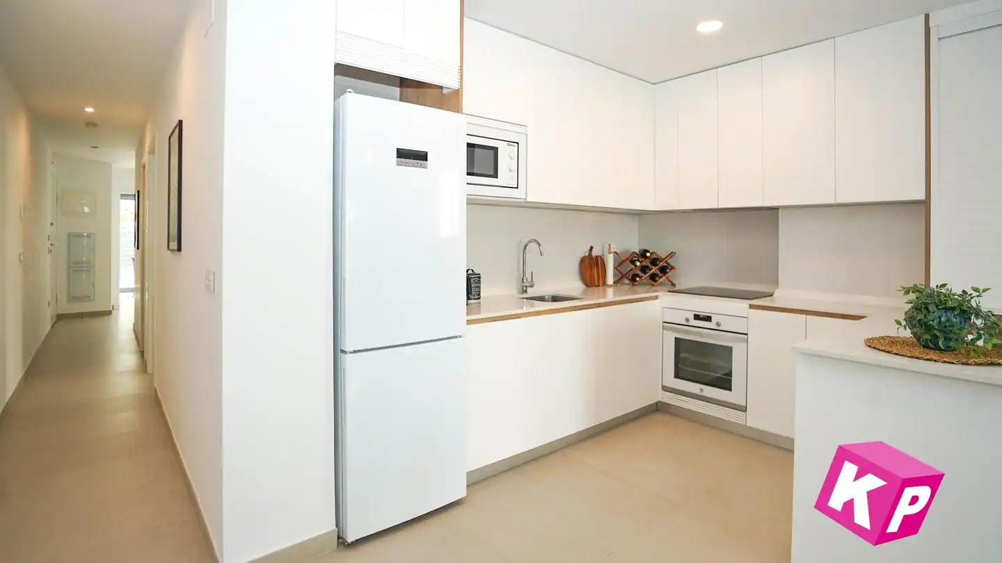 Cocina de Planta baja en venta en Santa Pola con Aire acondicionado, Calefacción y Terraza