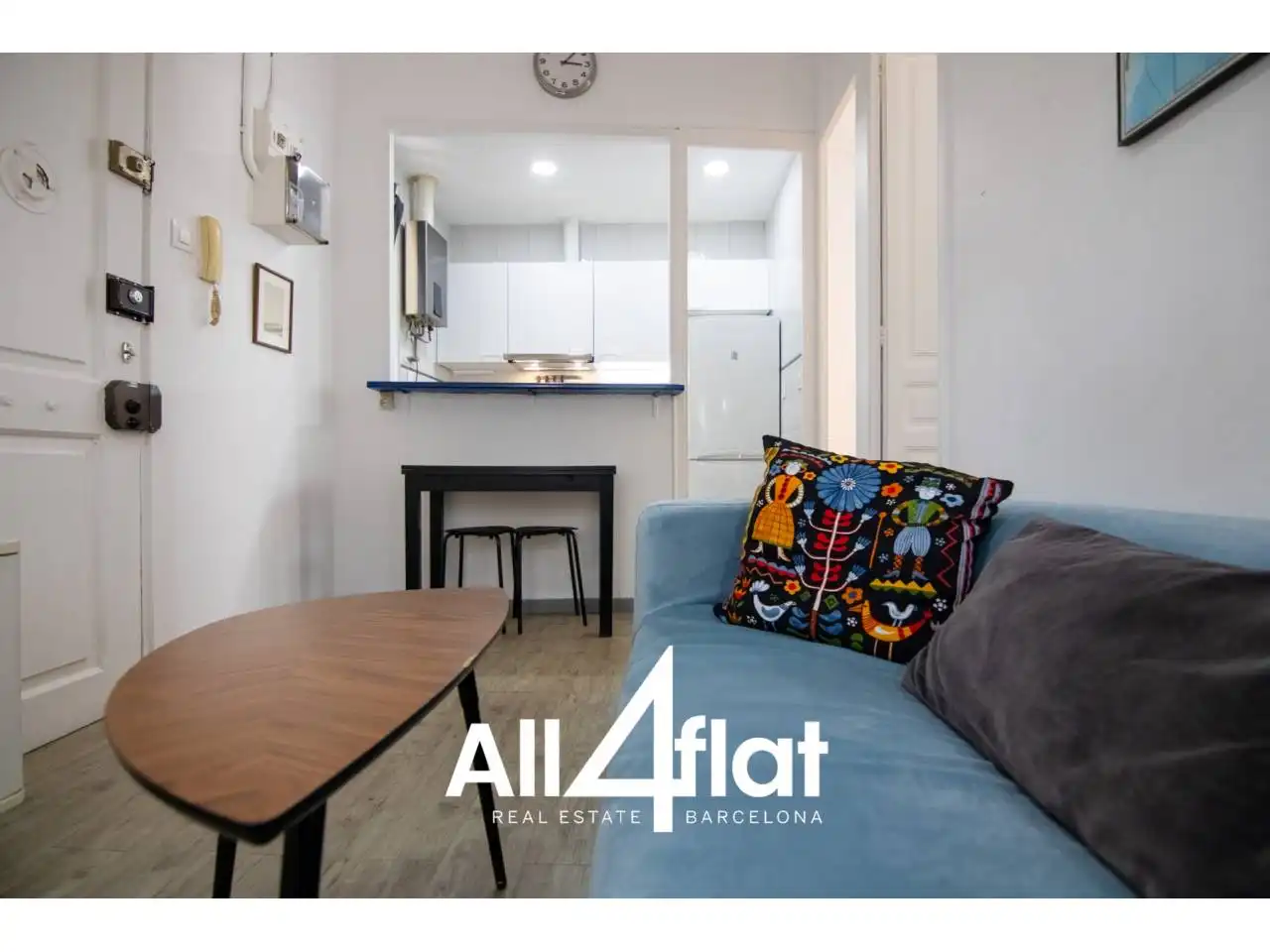 Bedroom of Flat for rent in Barcelona  with Furnished and Balcony