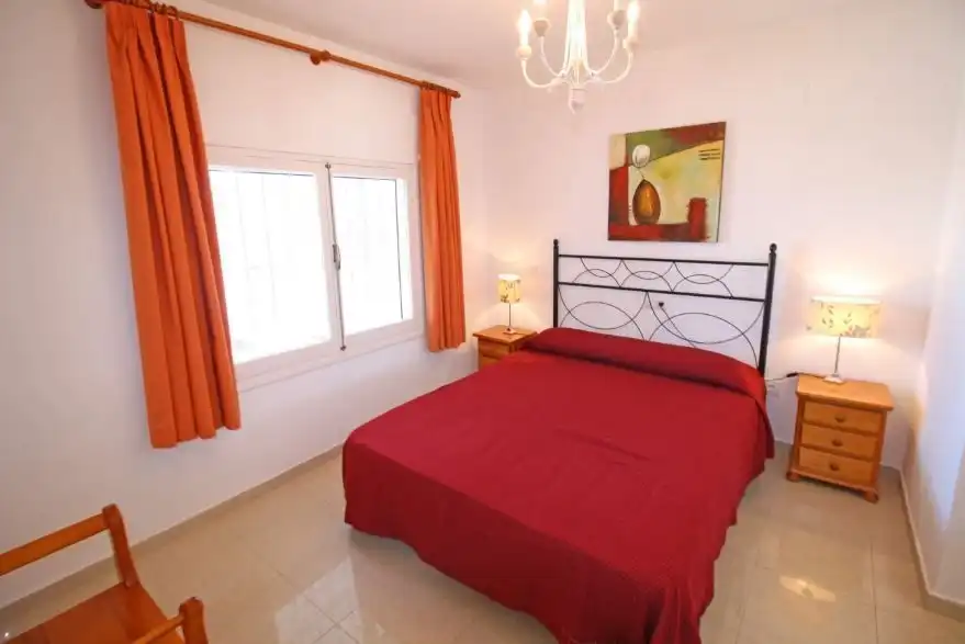 Bedroom of Houses for sale in Calpe / Calp  with Air Conditioner and Swimming Pool