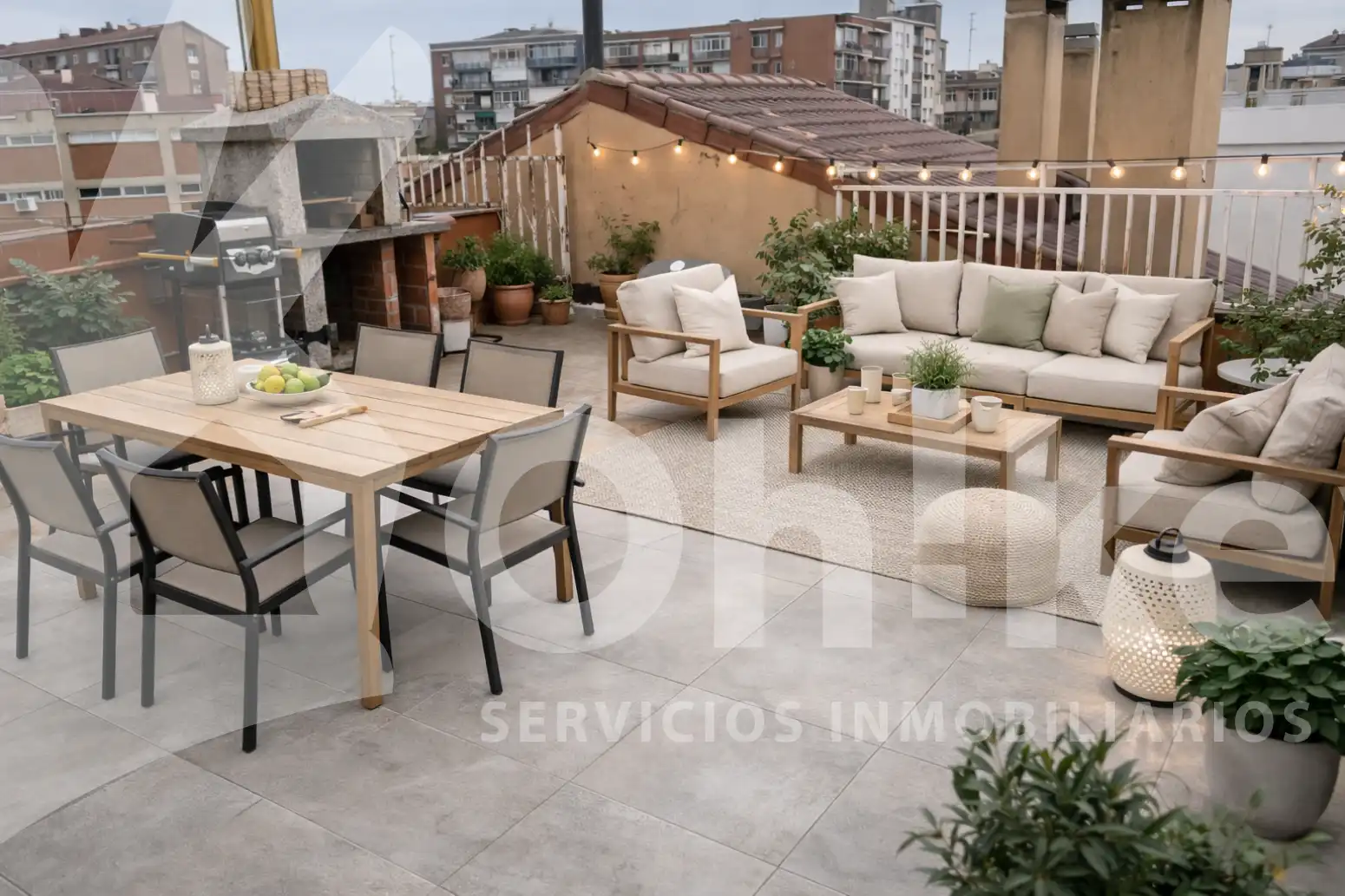 Terraza de Ático en venta en  Madrid Capital con Terraza y Balcón