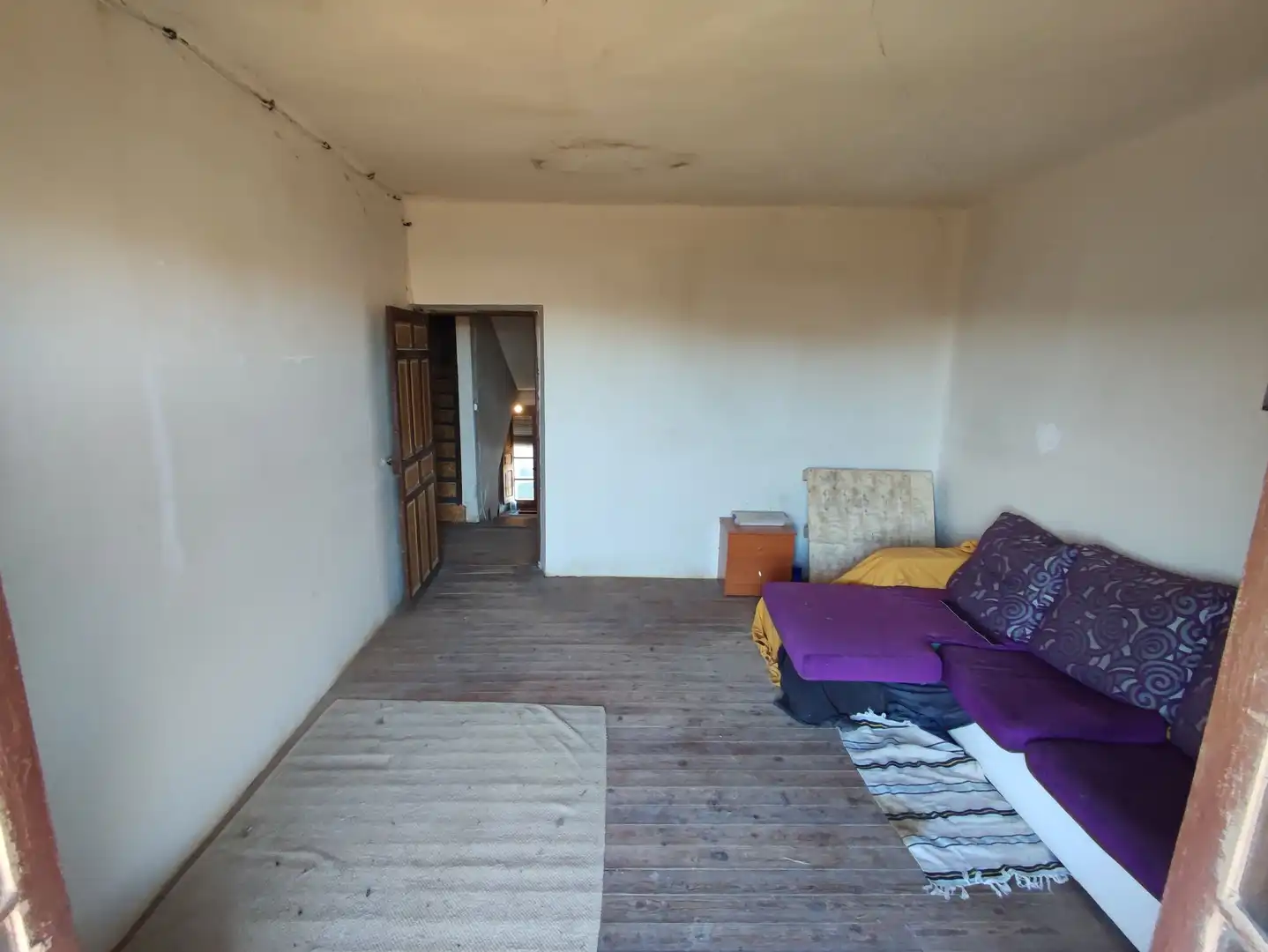 Sala d'estar de Finca rústica en venda en Osorno la Mayor amb Calefacció, Jardí privat i Terrassa