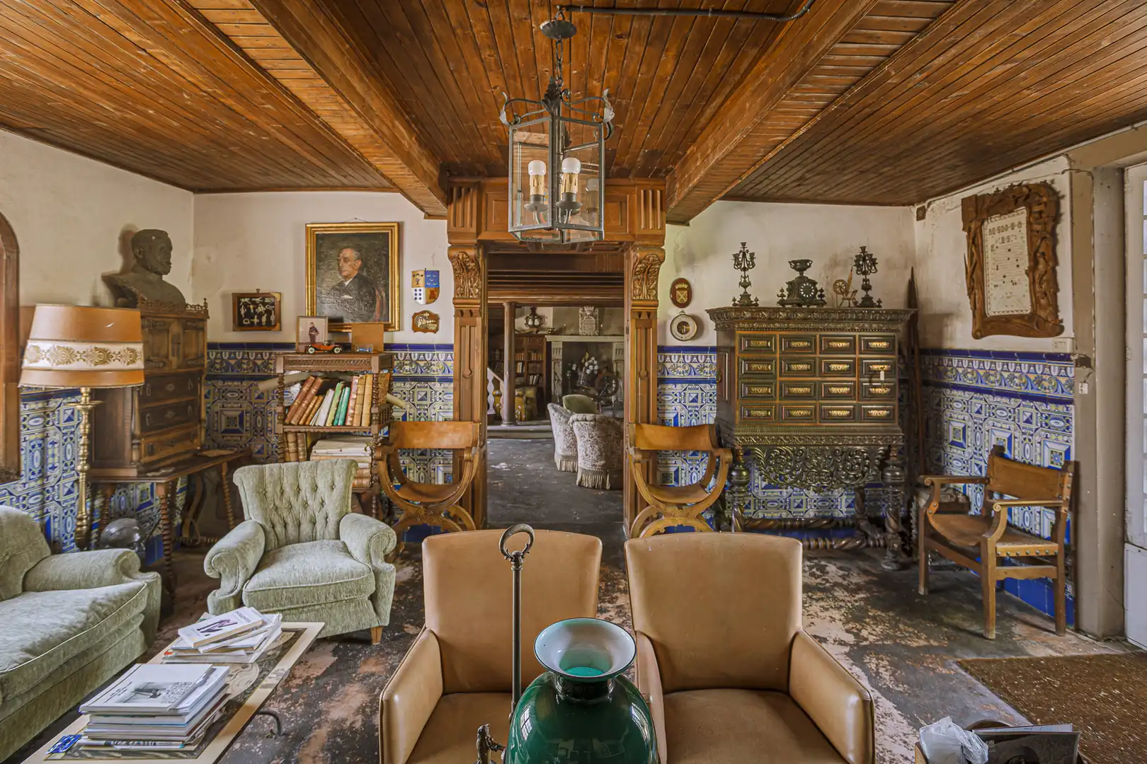 Sala de estar de Finca rústica en venta en Pontevedra Capital 