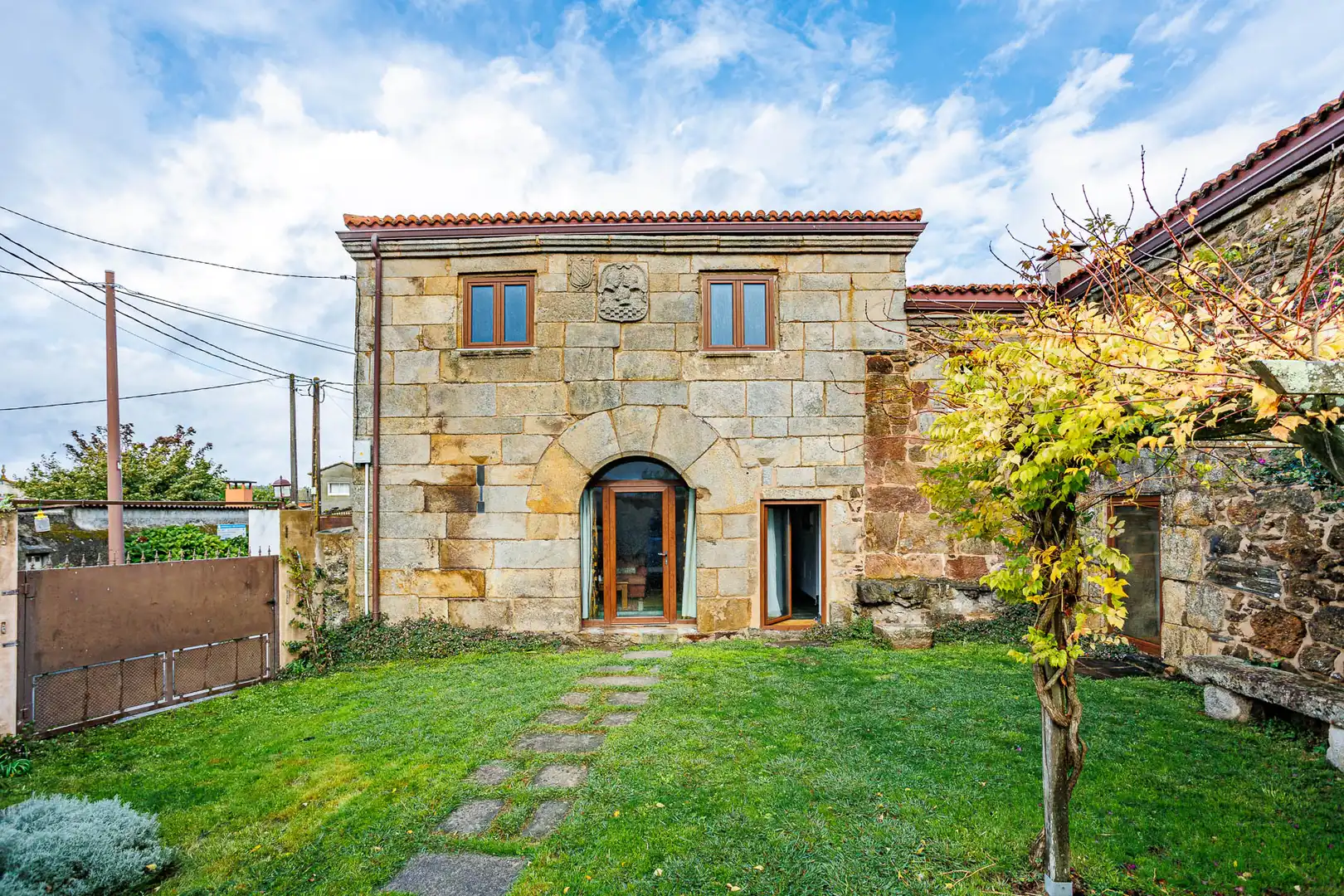 Vista exterior de Finca rústica en venta en A Laracha   con Amueblado