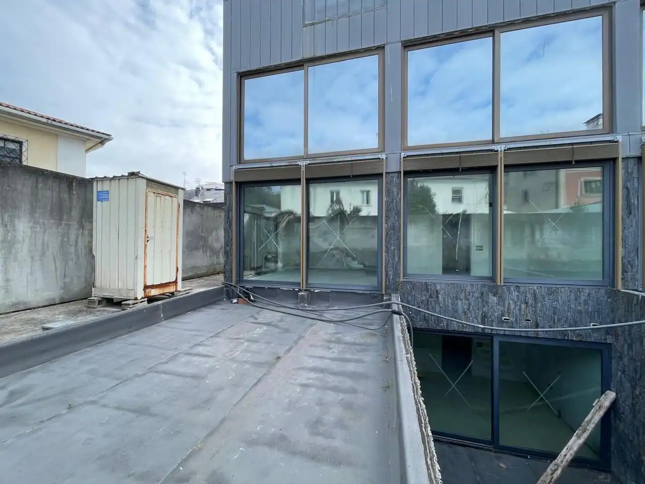 Vista exterior de Casa o xalet en venda en A Coruña Capital  amb Calefacció, Jardí privat i Terrassa