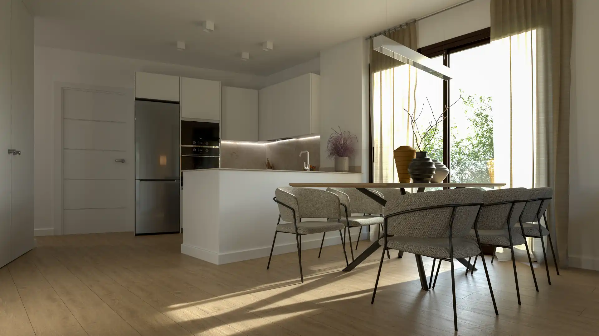 Neubau-Wohnung mit Terrasse zum Verkauf in Carrer de Valentí Almirall 1, imagen 5