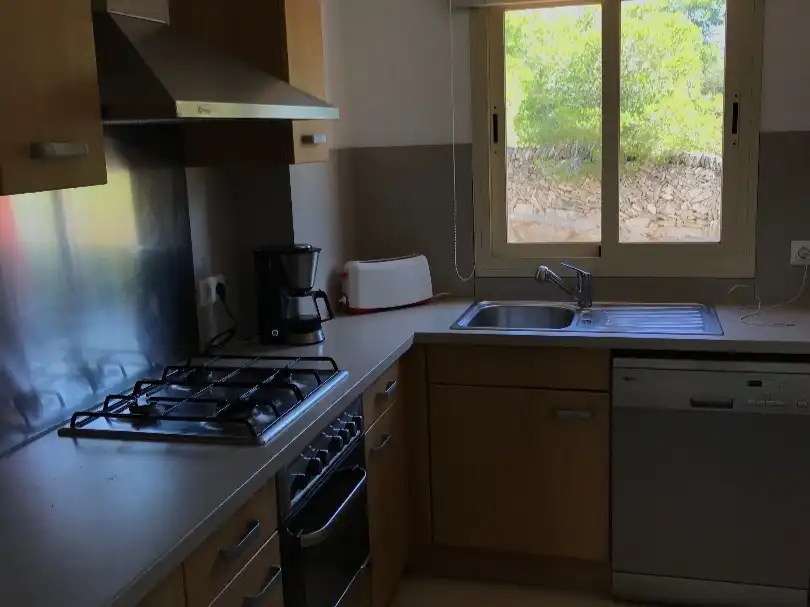 Kitchen of Flat for rent in Llucmajor  with Air Conditioner, Heating and Parquet flooring