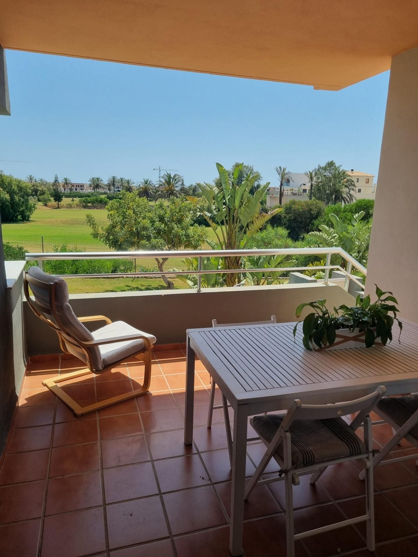 Garden of Planta baja to rent in El Ejido  with Air Conditioner, Private garden and Terrace