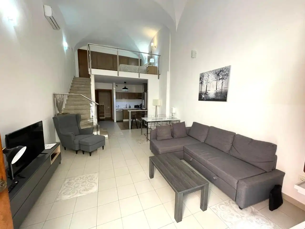 Sala de estar de Planta baja en venta en Cáceres con Amueblado