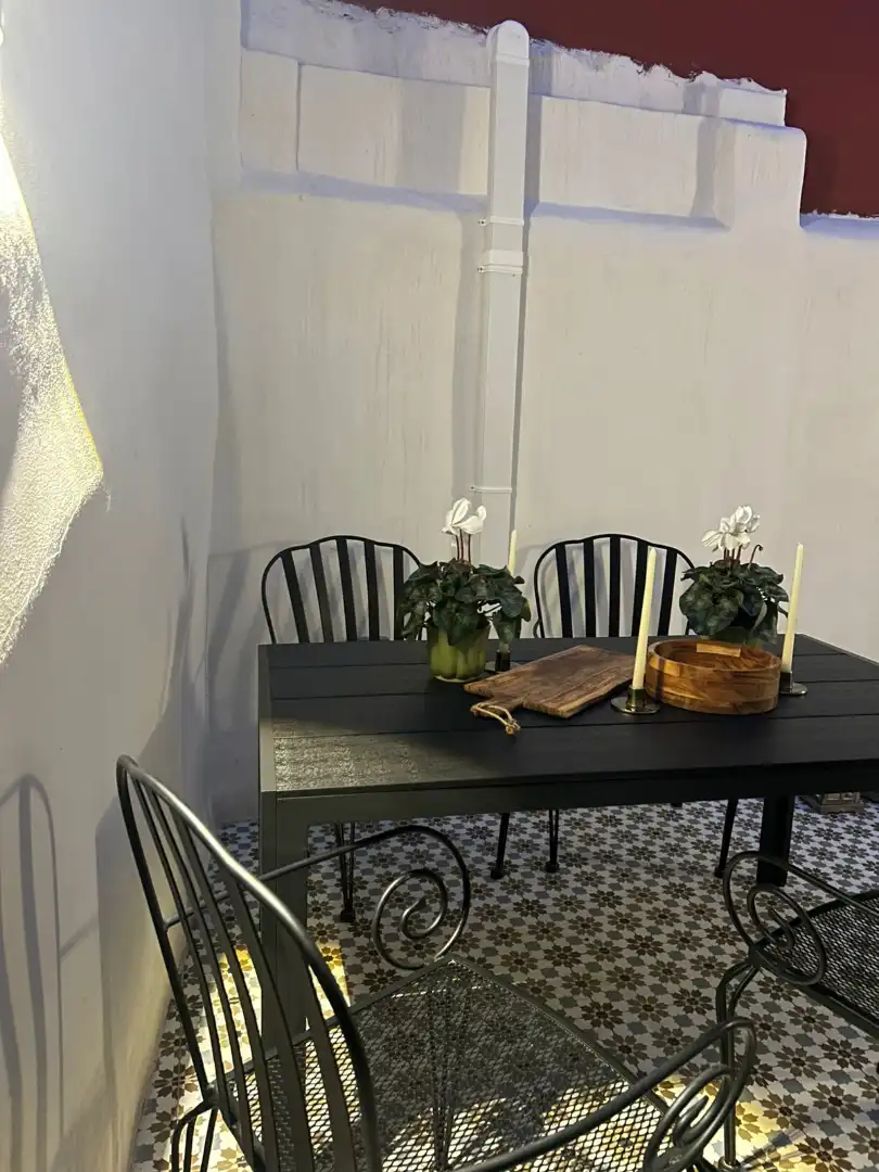 Menjador de Casa adosada en venda en Torrent amb Aire condicionat, Terrassa i Moblat