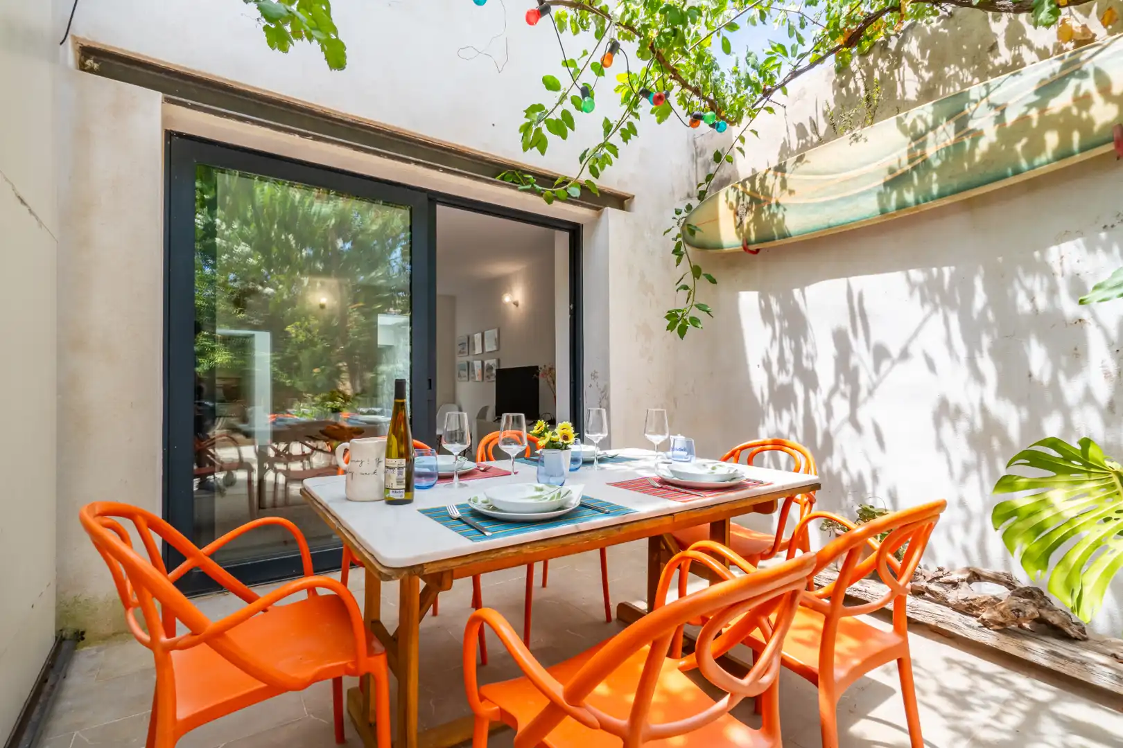 Terrasse von Einfamilien-Reihenhaus zur Miete in Artà mit Klimaanlage, Heizung und Terrasse