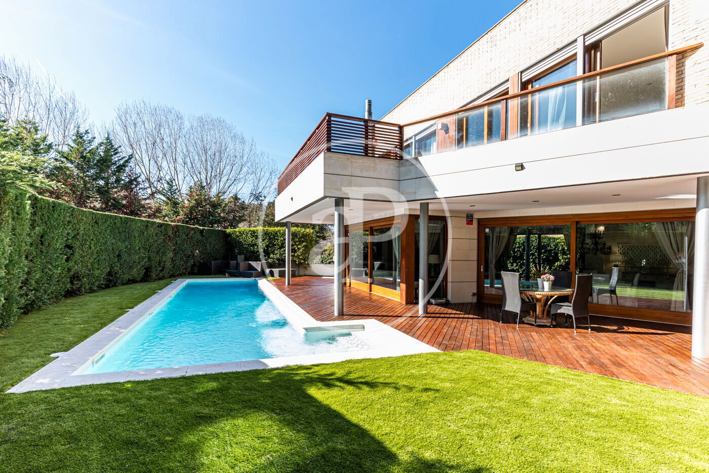 Jardí de Casa o xalet de lloguer en Sant Cugat del Vallès amb Aire condicionat, Calefacció i Jardí privat