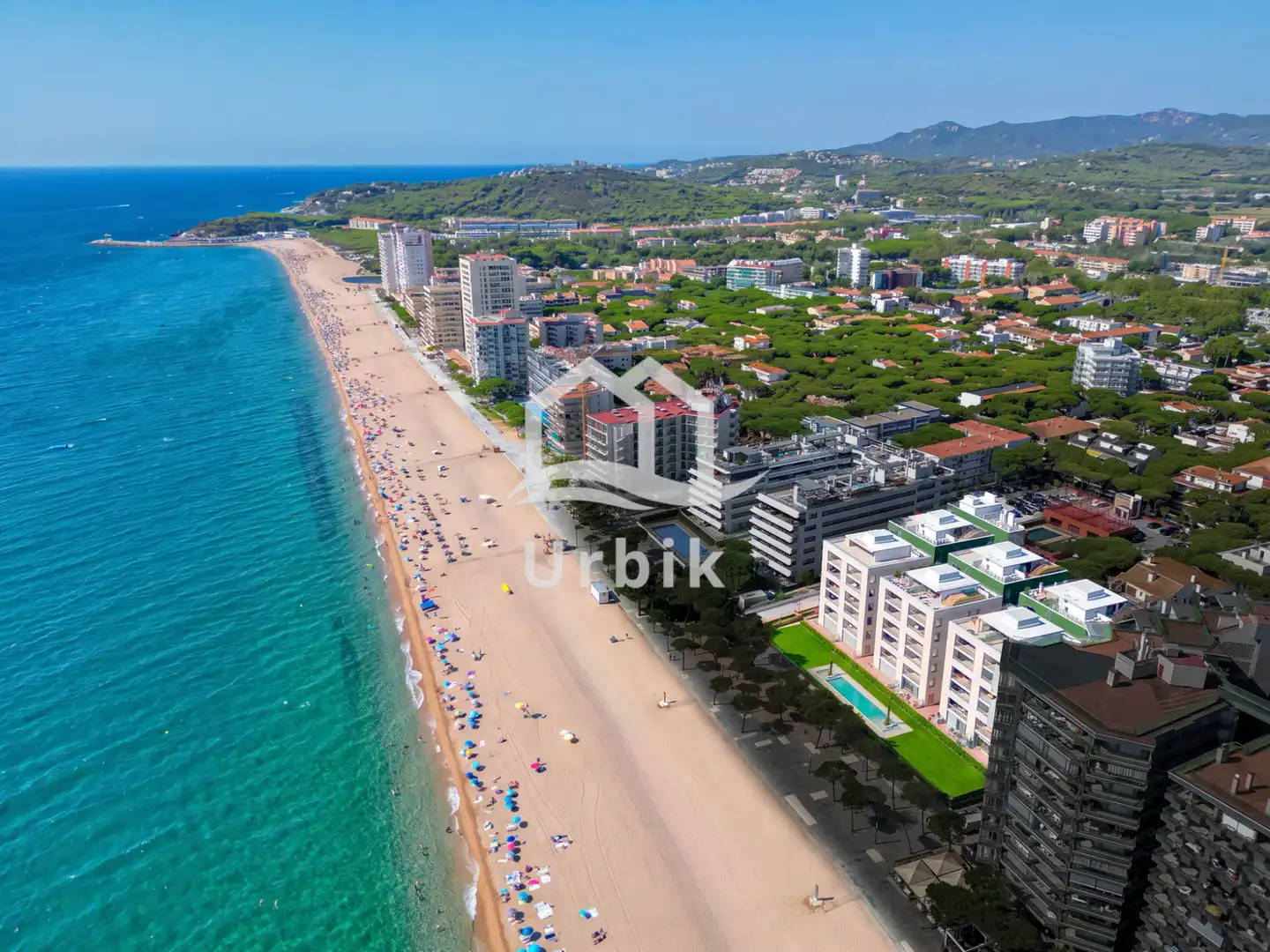Vista exterior de Piso en venta en Castell d'Aro, Platja d'Aro i s'Agaró con Aire acondicionado, Jardín privado y Terraza