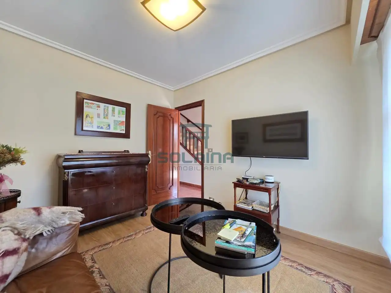 Living room of Detached homes for sale in Ourense Capital   with Heating, Private garden and Furnished