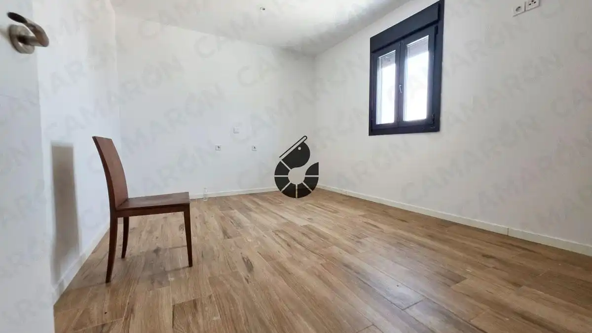 Sala de estar de Casa o chalet de alquiler en Palomares del Río con Aire acondicionado, Jardín privado y Parquet